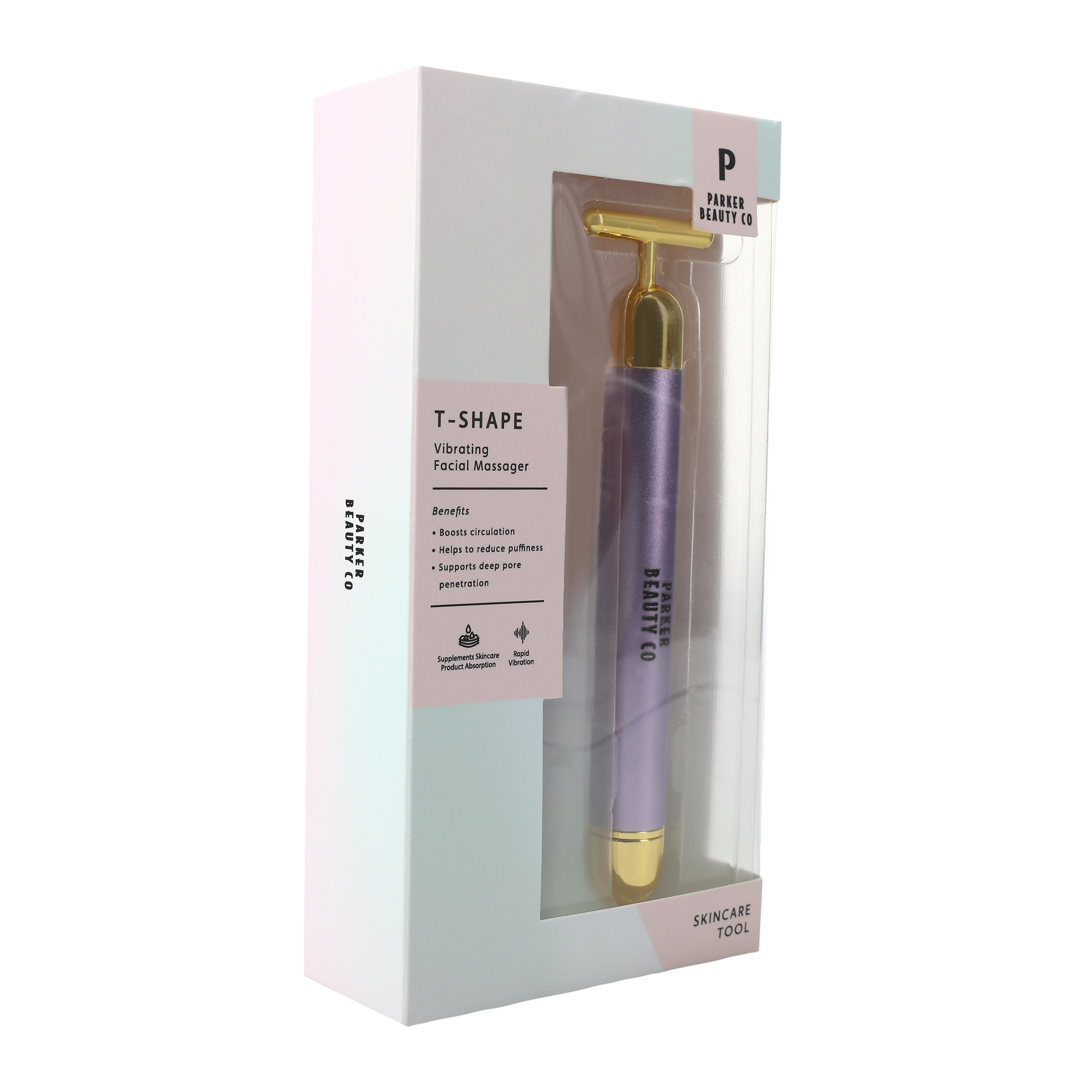 Parker Beauty Co. T-Shape Vibrating Facial Massager at Hamilton Place in  Chattanooga, TN