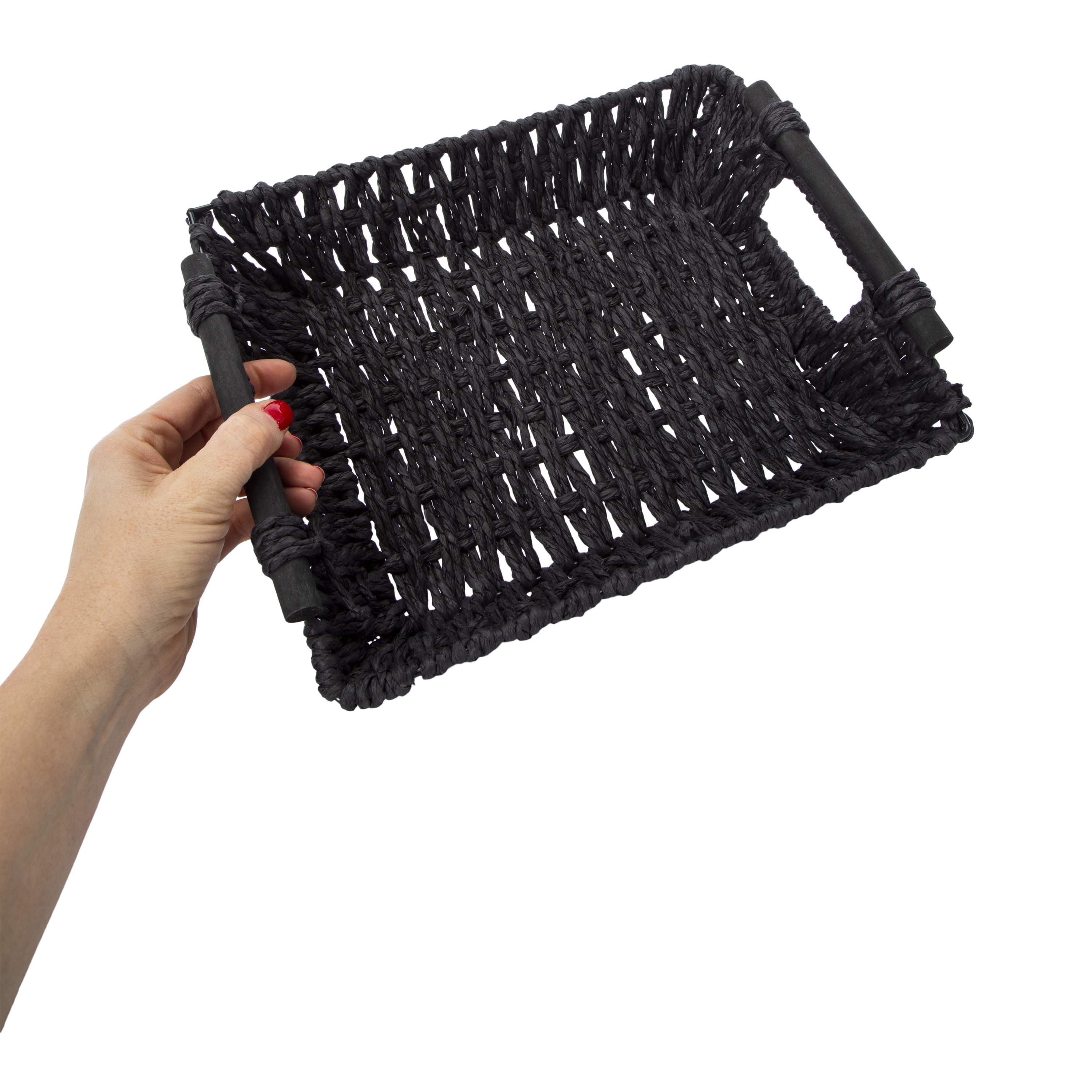 Woven Tray 9.7in x 11.9in