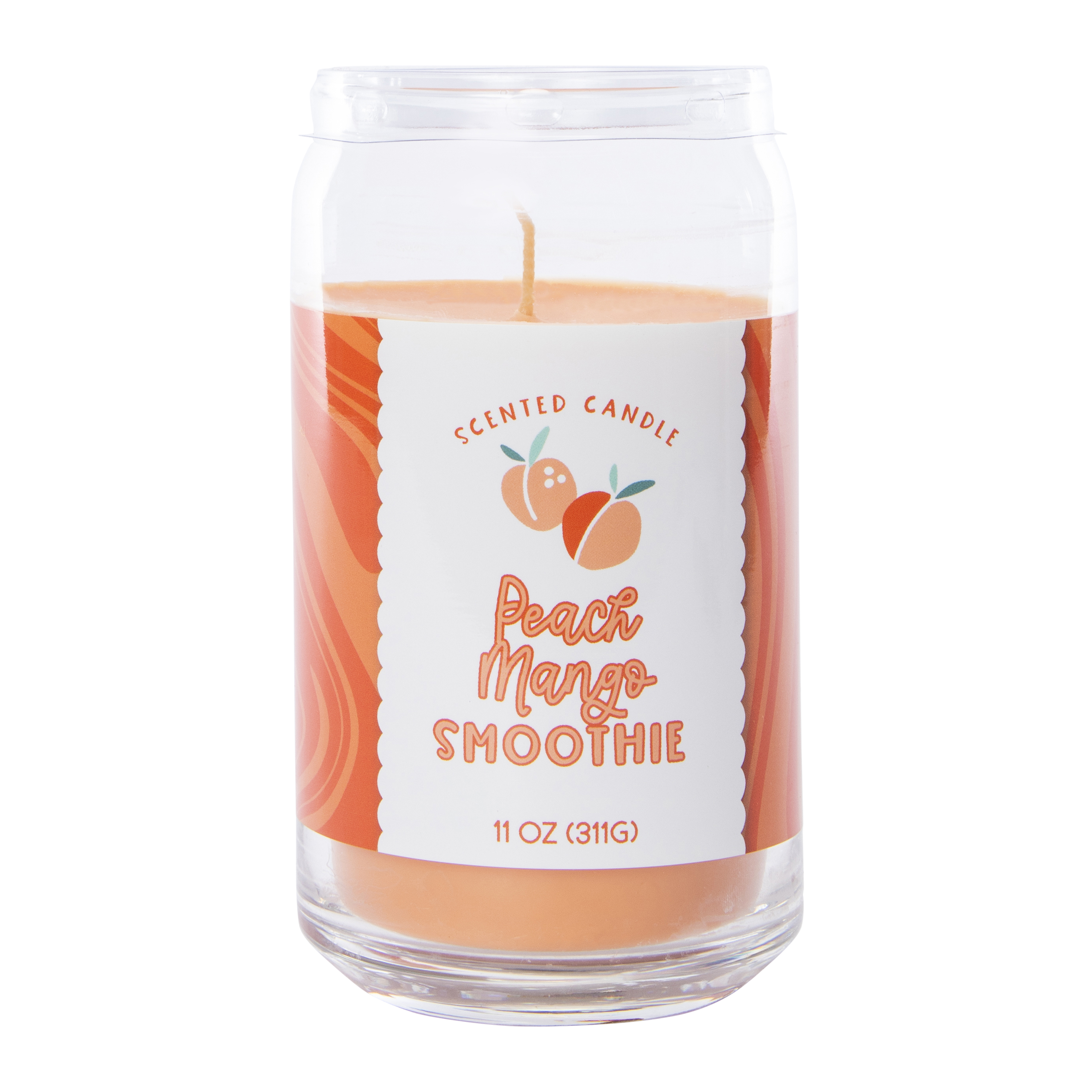 Peach Mango Smoothie Scented Candle 11oz