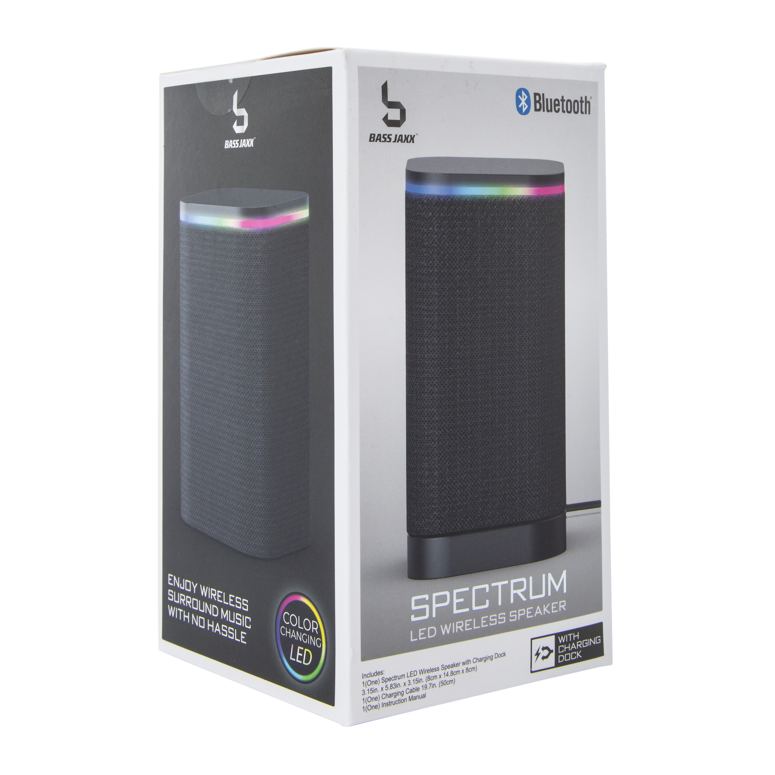 Spectrum LED Wireless Bluetooth® Speaker With Charging Dock