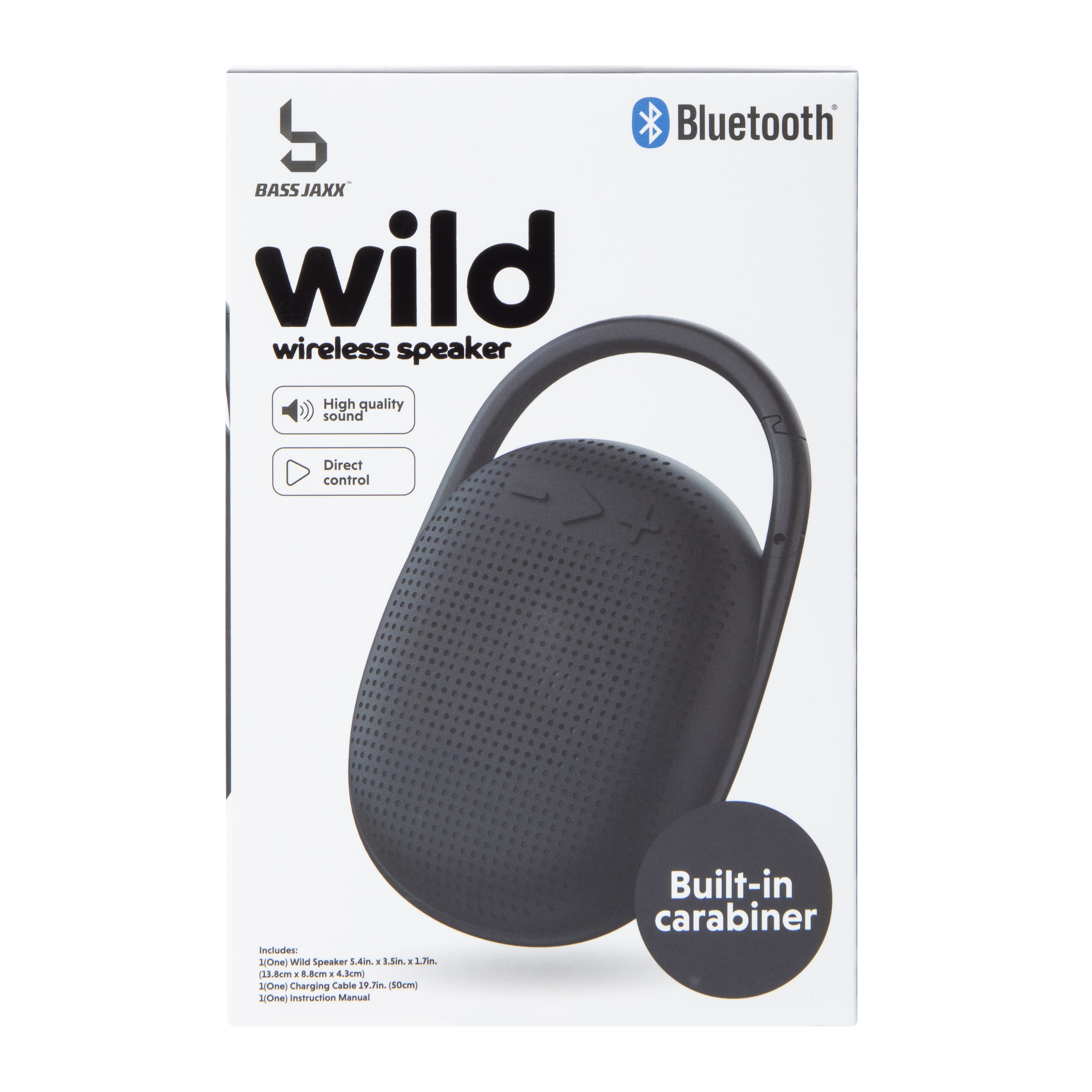 Bluetooth® Wild Carabiner Wireless Speaker