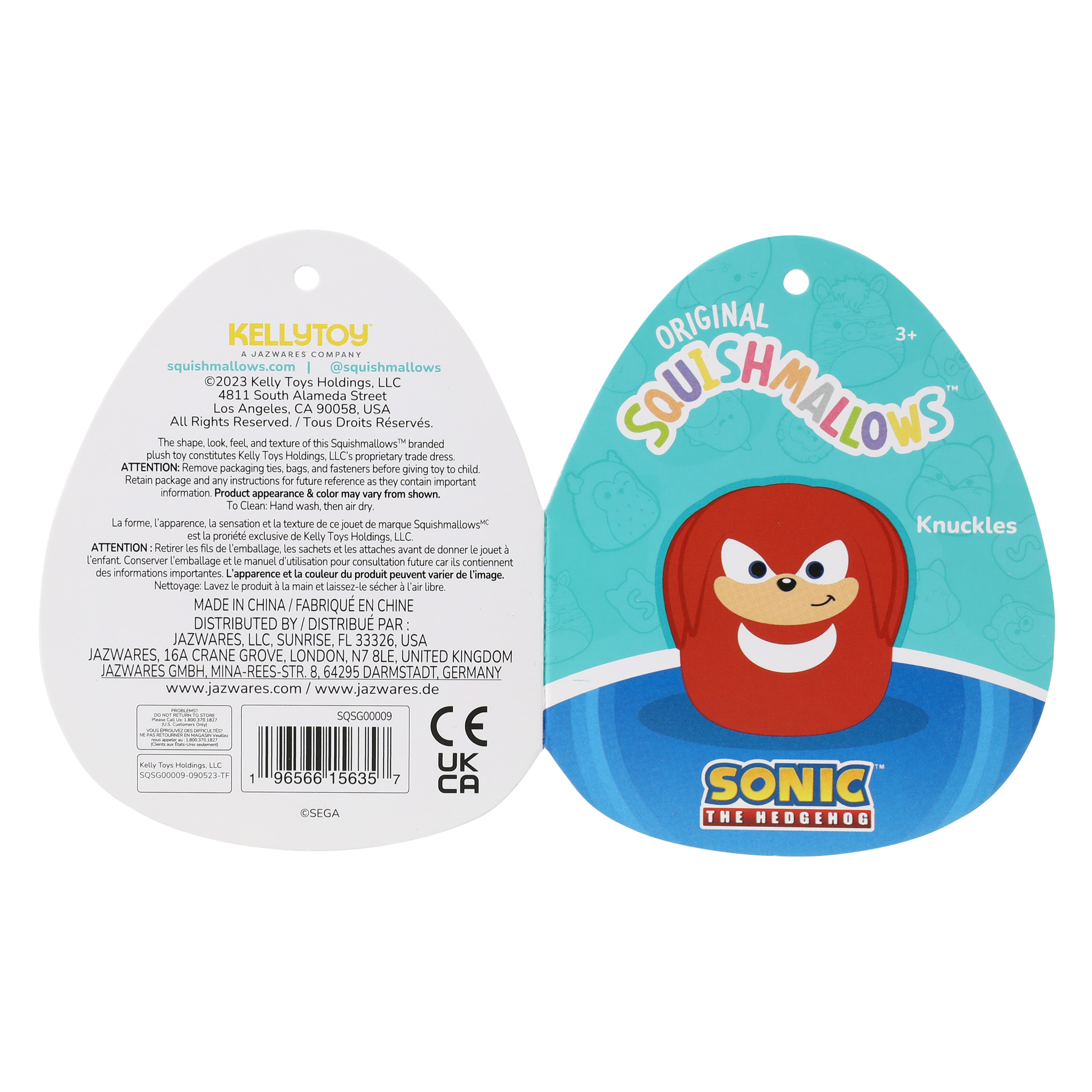 Sonic The Hedgehog Squishmallows™ 6.5in