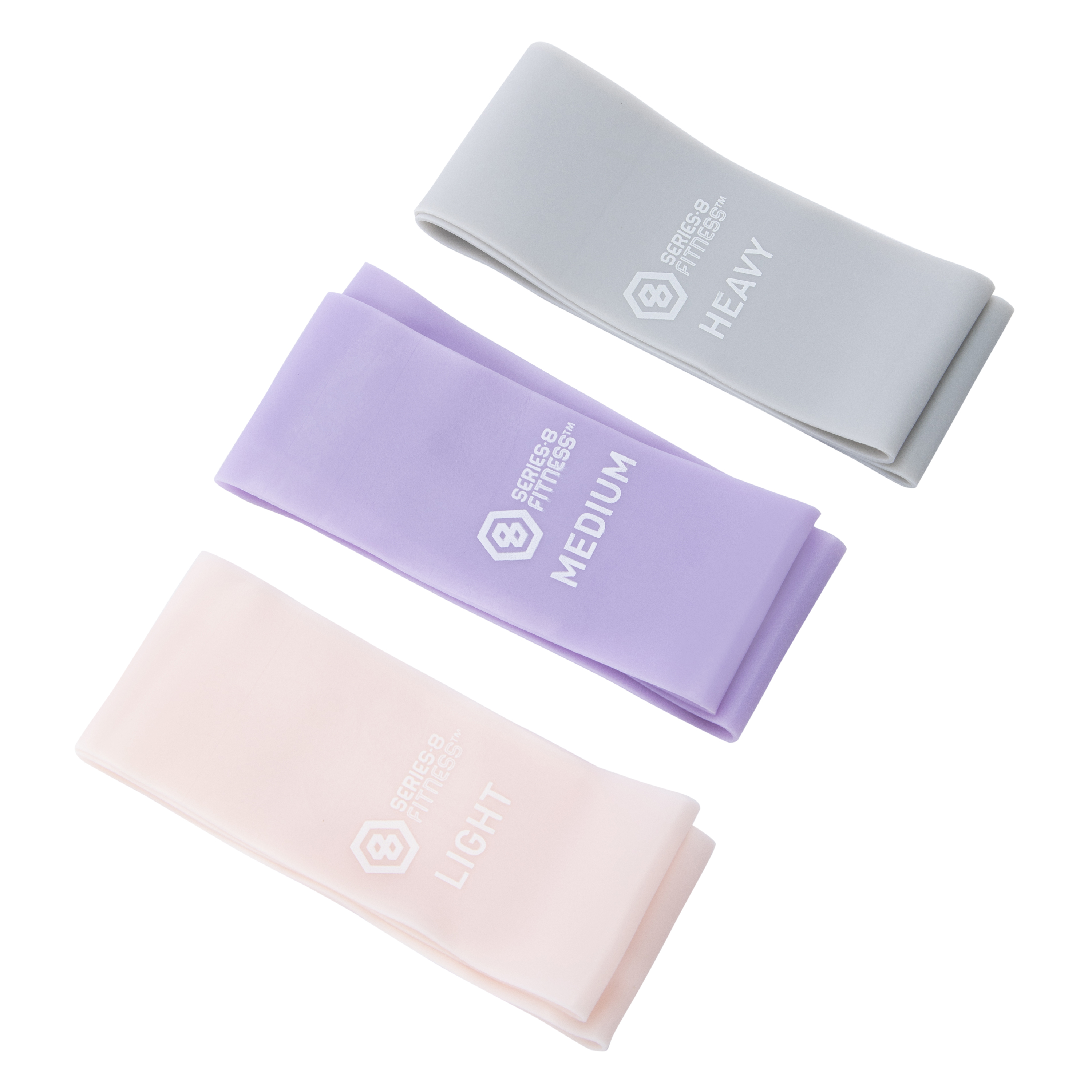 Series-8 Fitness™ Mini Resistance Bands For Legs 3-Count