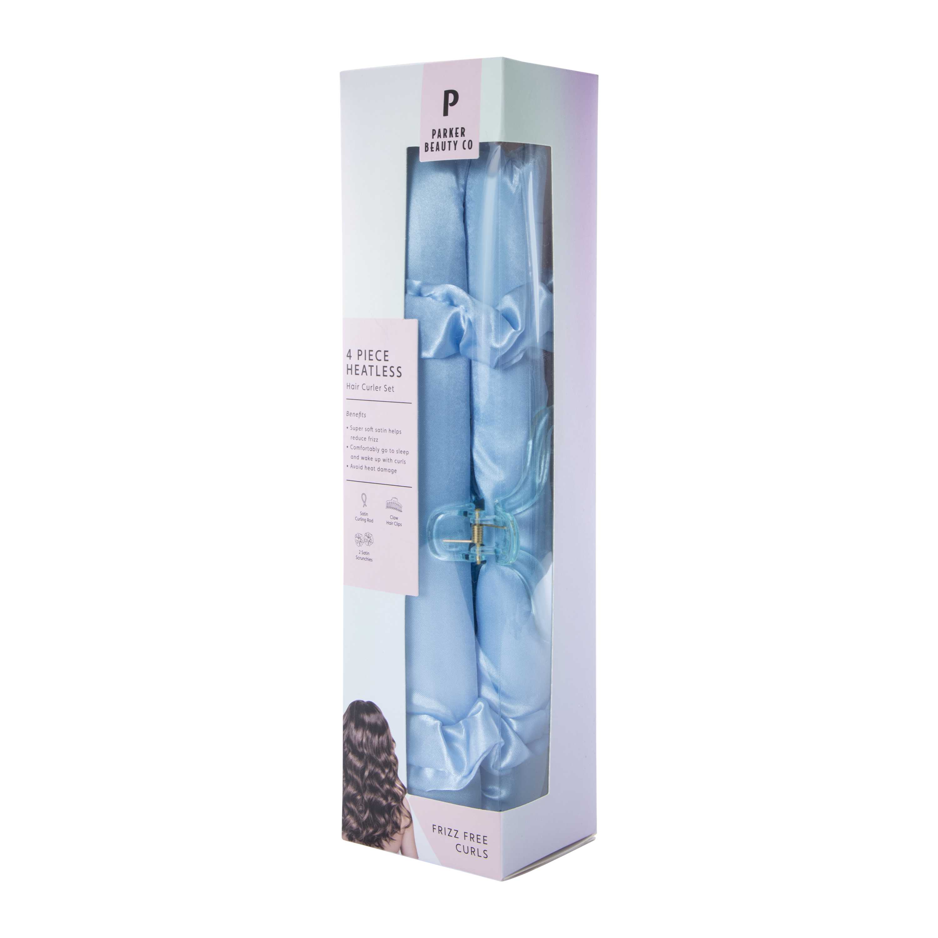 Heatless Curlers 4-Piece Set