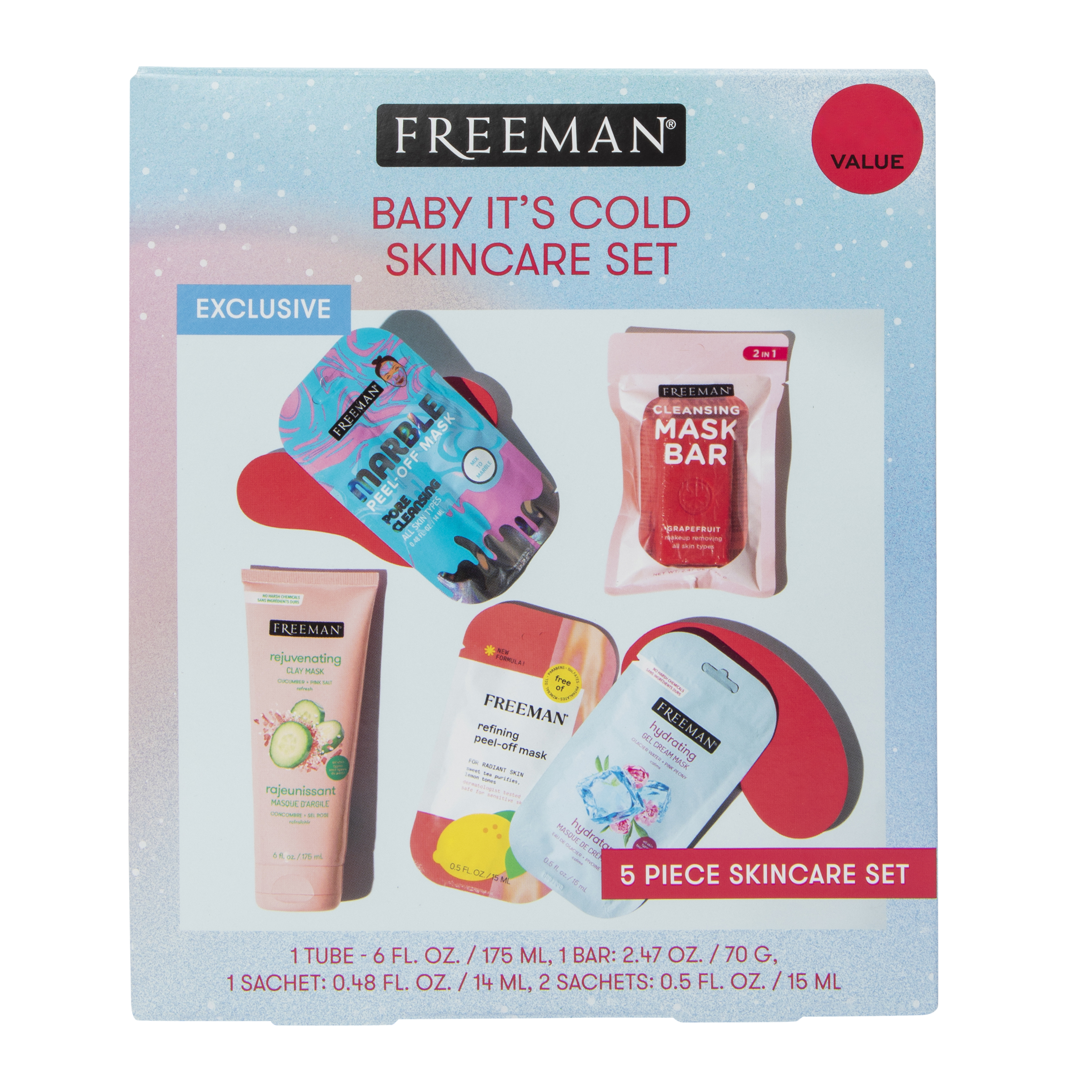 Freeman® Baby It’S Cold 5-Piece Skincare Set
