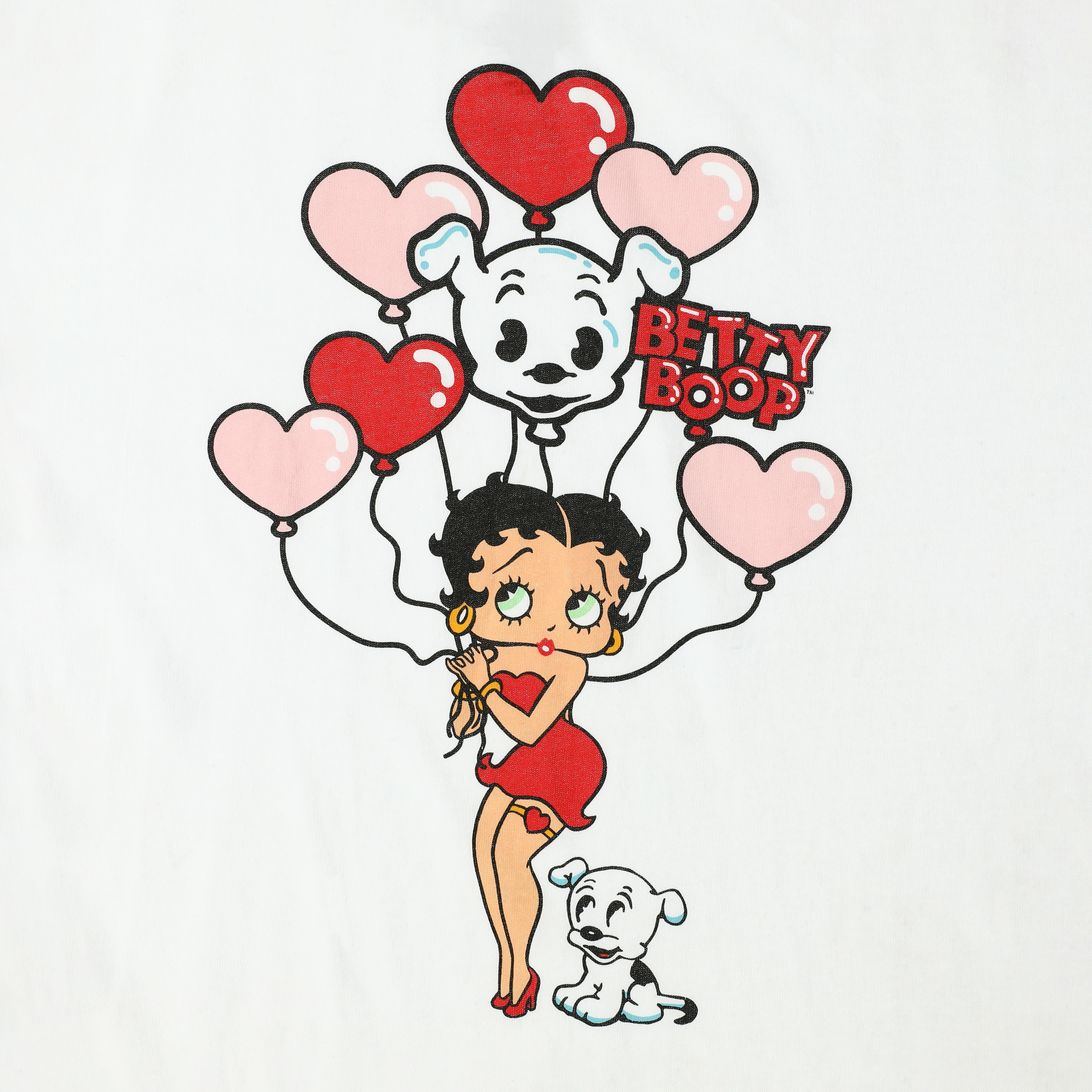 Betty Boop™ Heart Balloons Graphic Tee