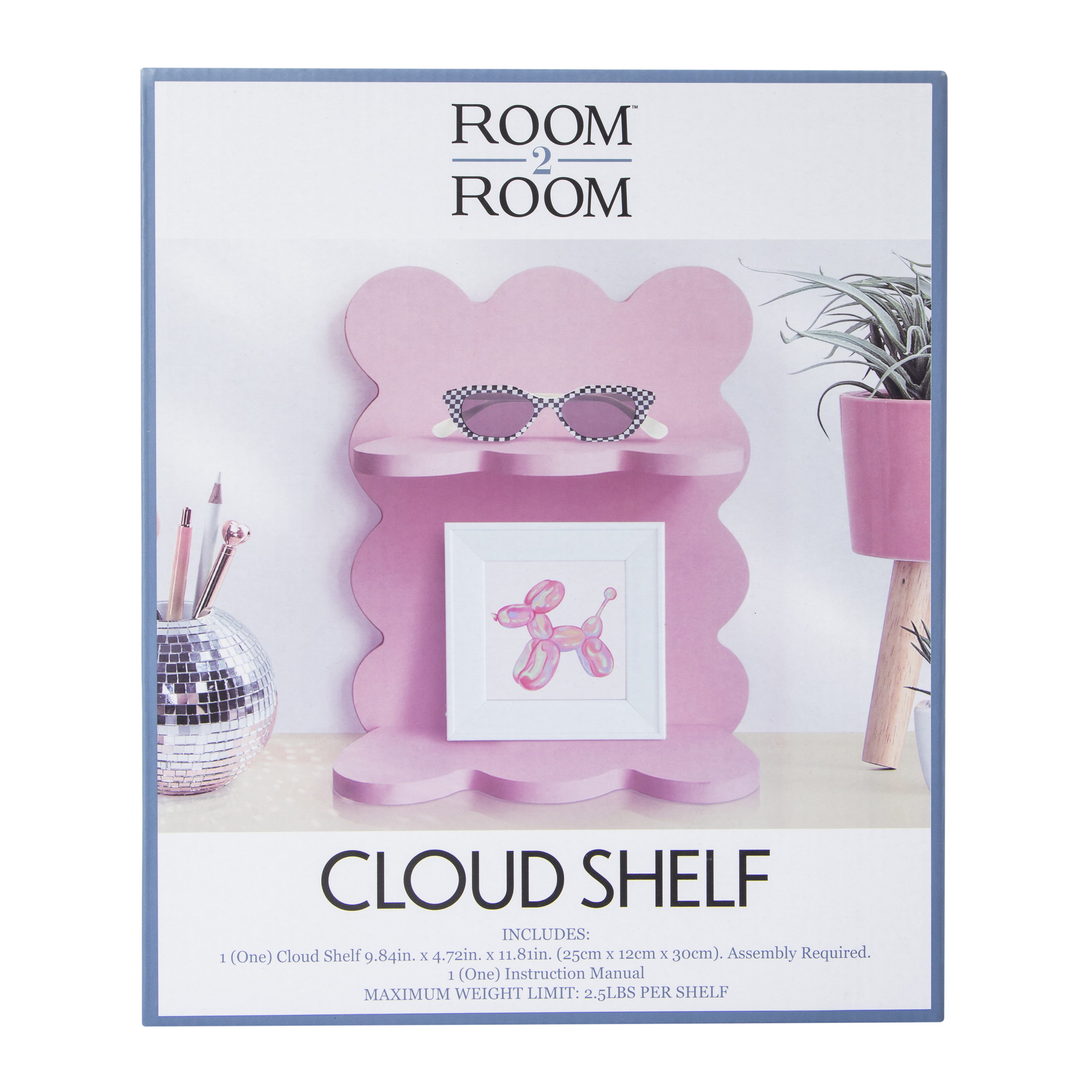 Cloud Shelf 9.8in x 11.8in