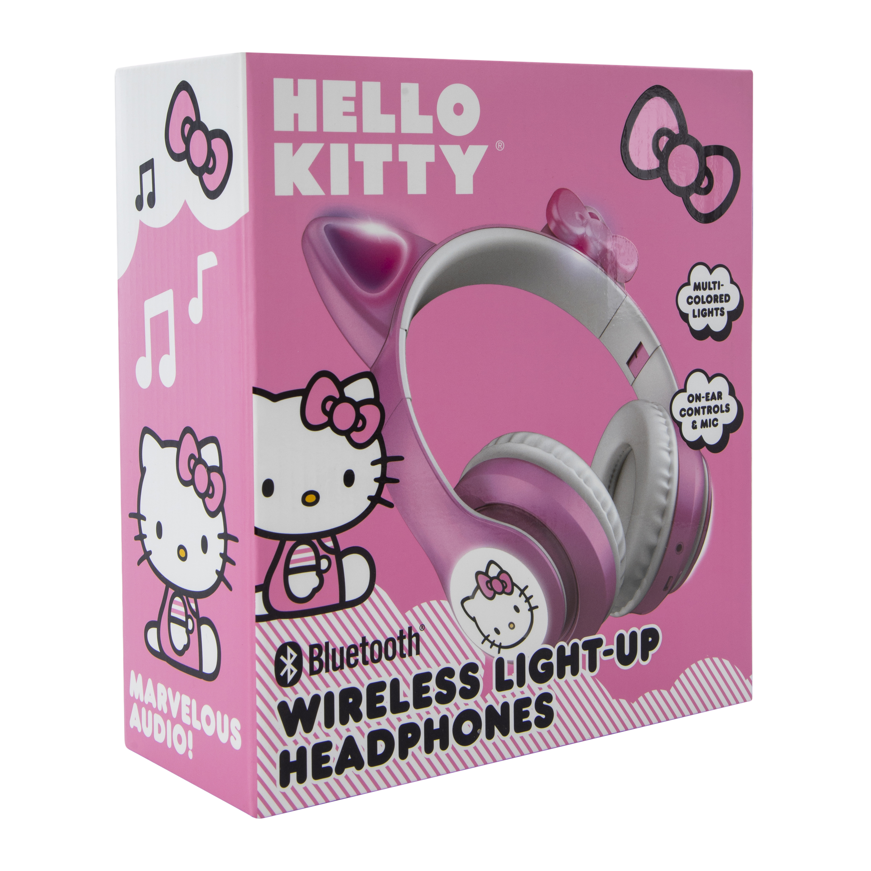 Bluetooth® Hello Kitty® Wireless Light Up Headphones