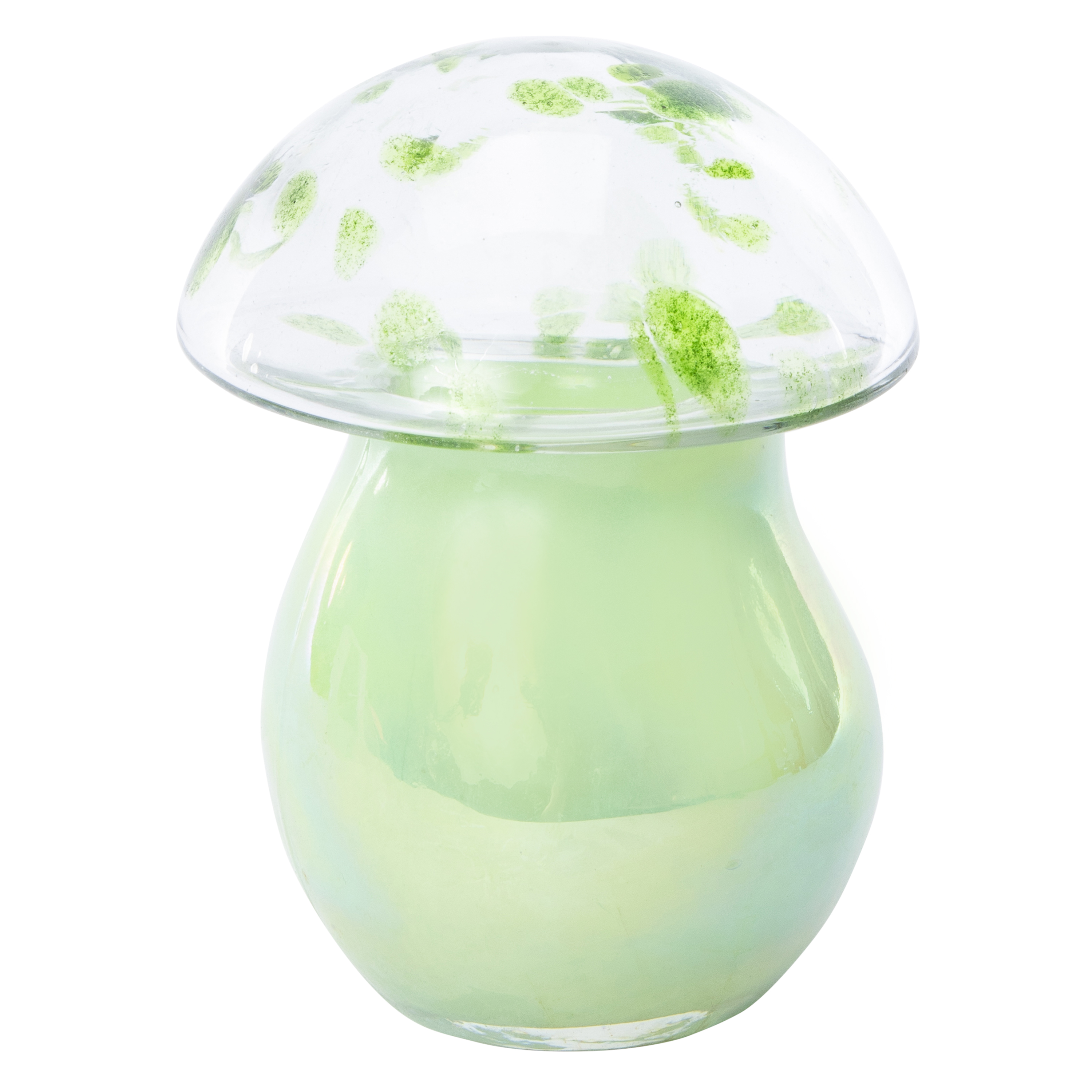 Glass Mushroom Candle