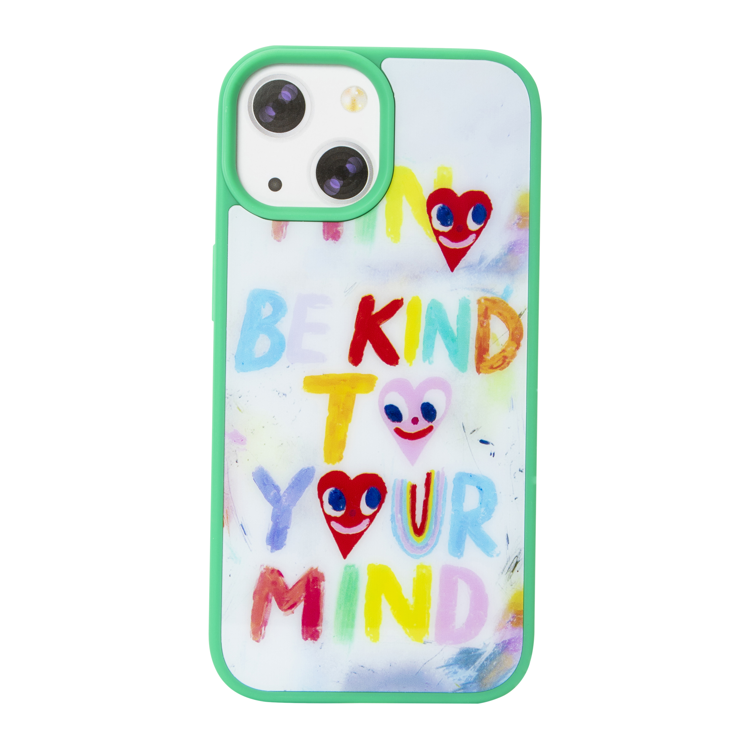 iPhone 15®/14® Allover Print Tempered Glass Case