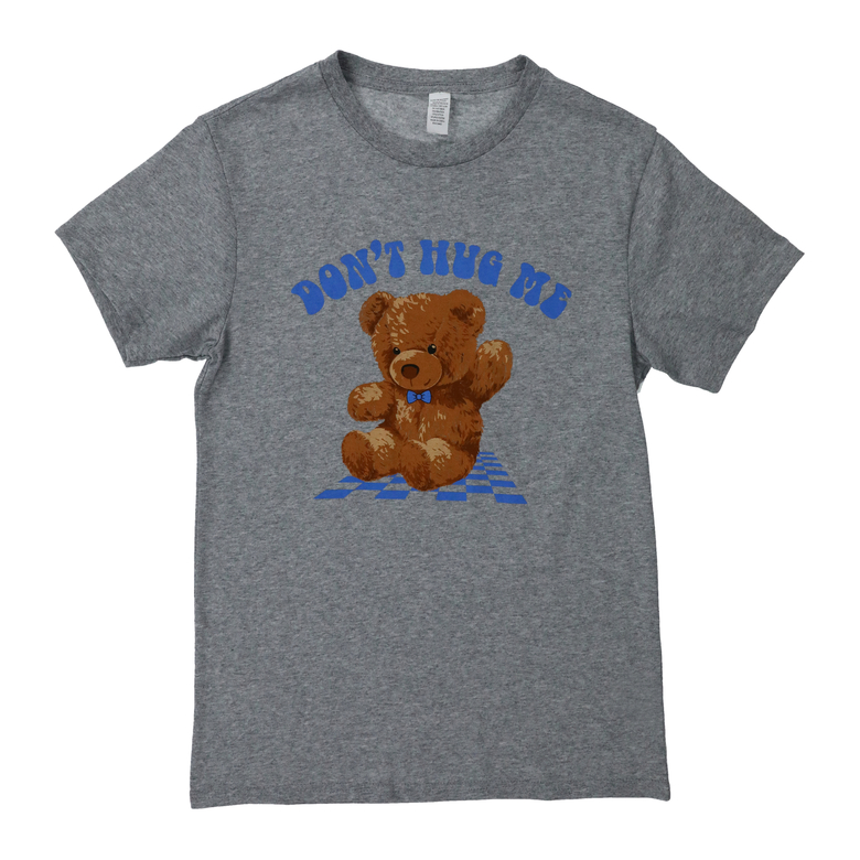 'Don'T Hug Me' Teddy Bear Graphic Tee