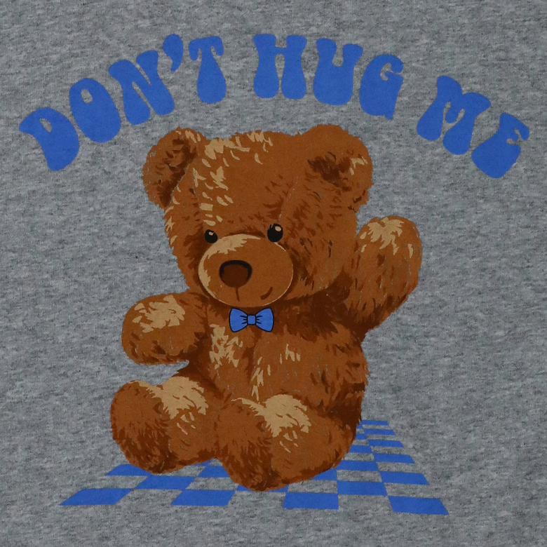 'Don'T Hug Me' Teddy Bear Graphic Tee