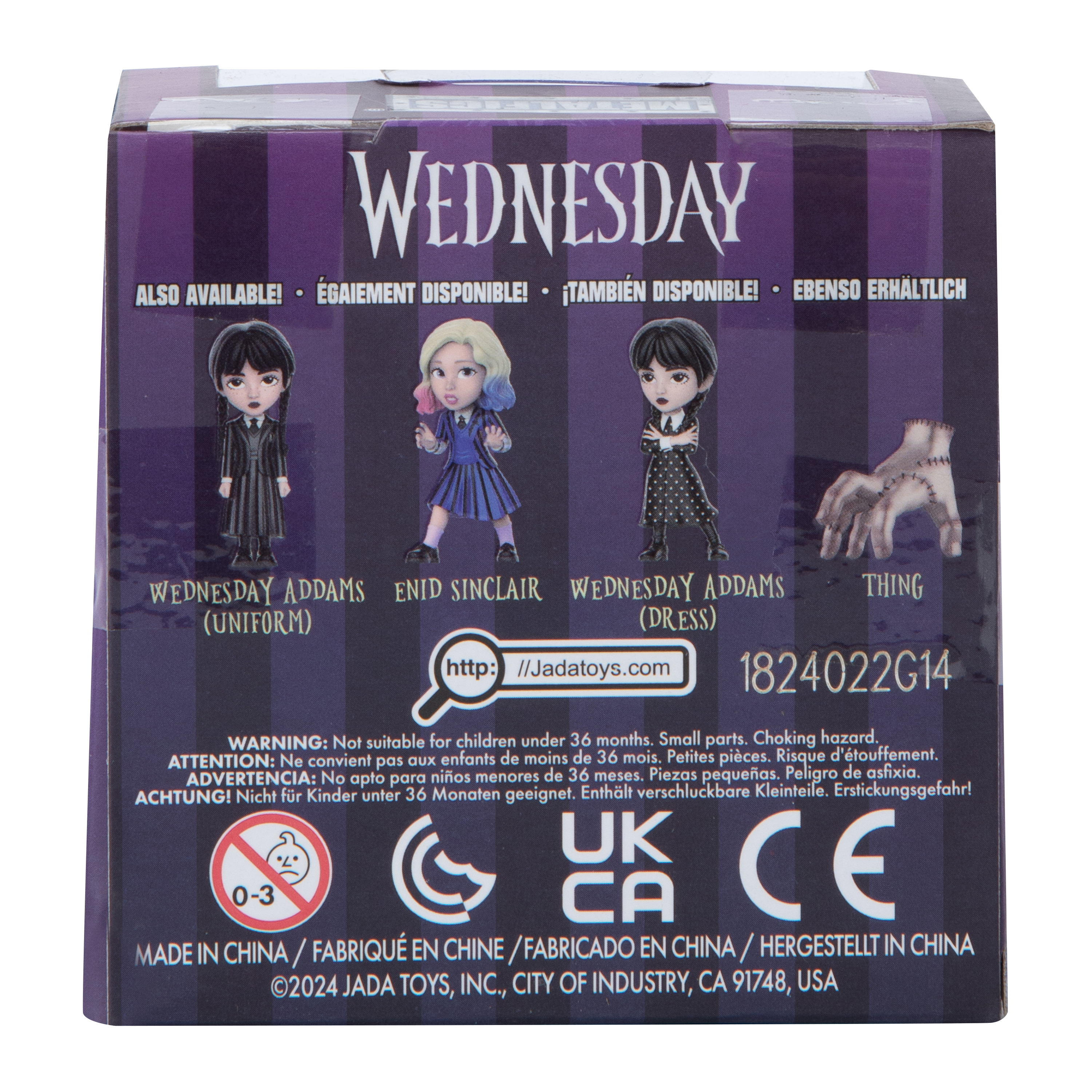 Wednesday® Metalfigs® Die-Cast Figure 2.5in