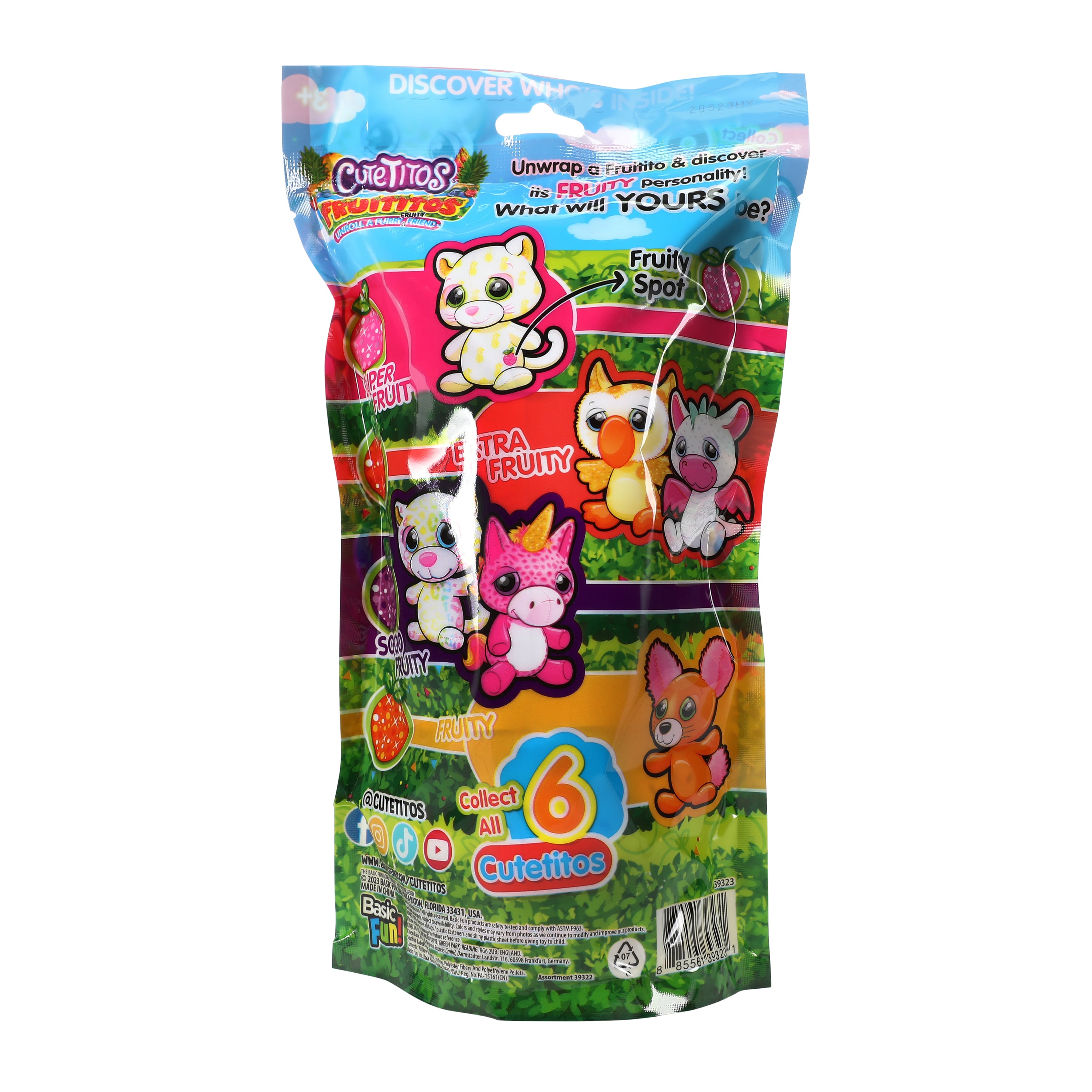 Cutetitos® Fruititos Plush Toy Blind Bag