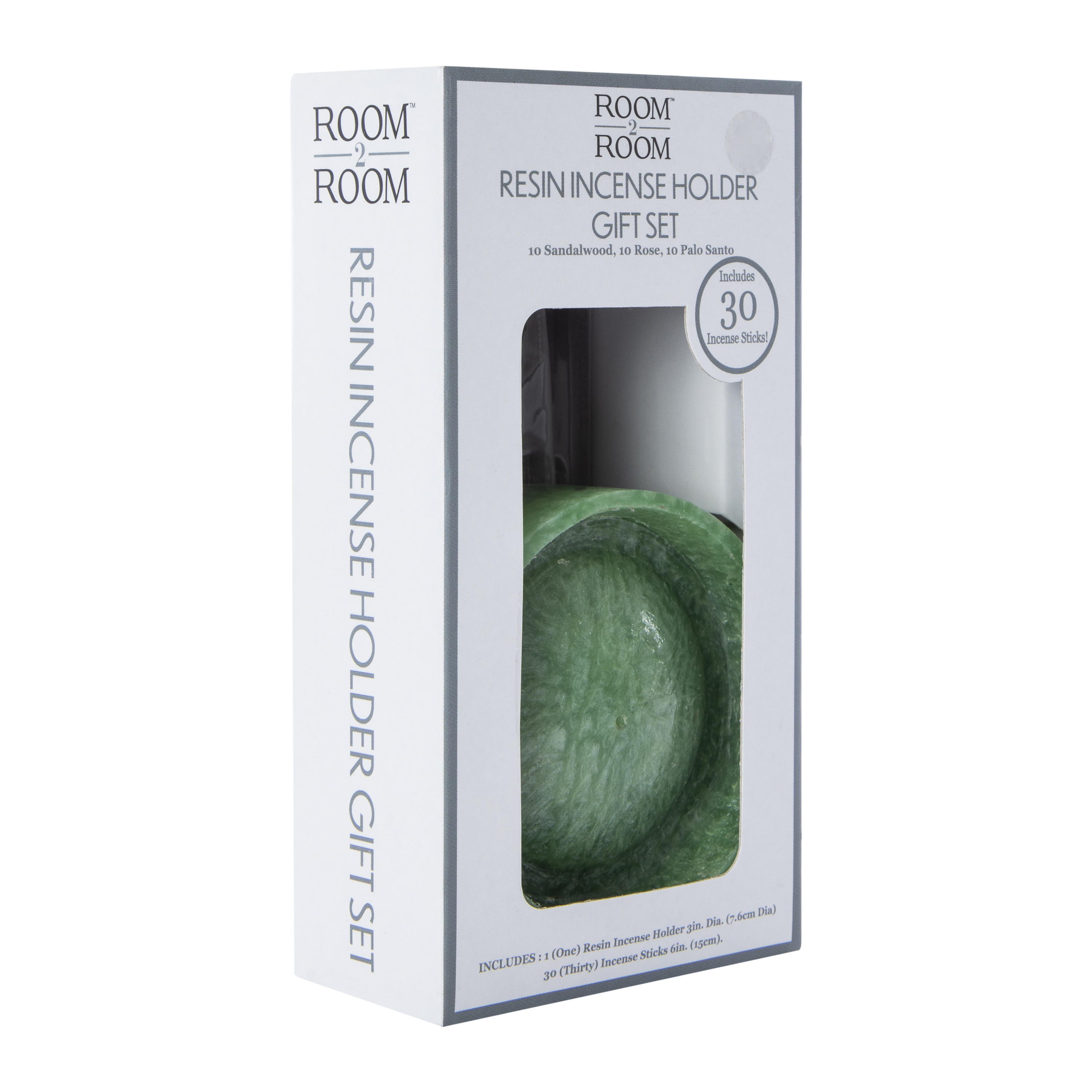 Resin Incense Holder Gift Set