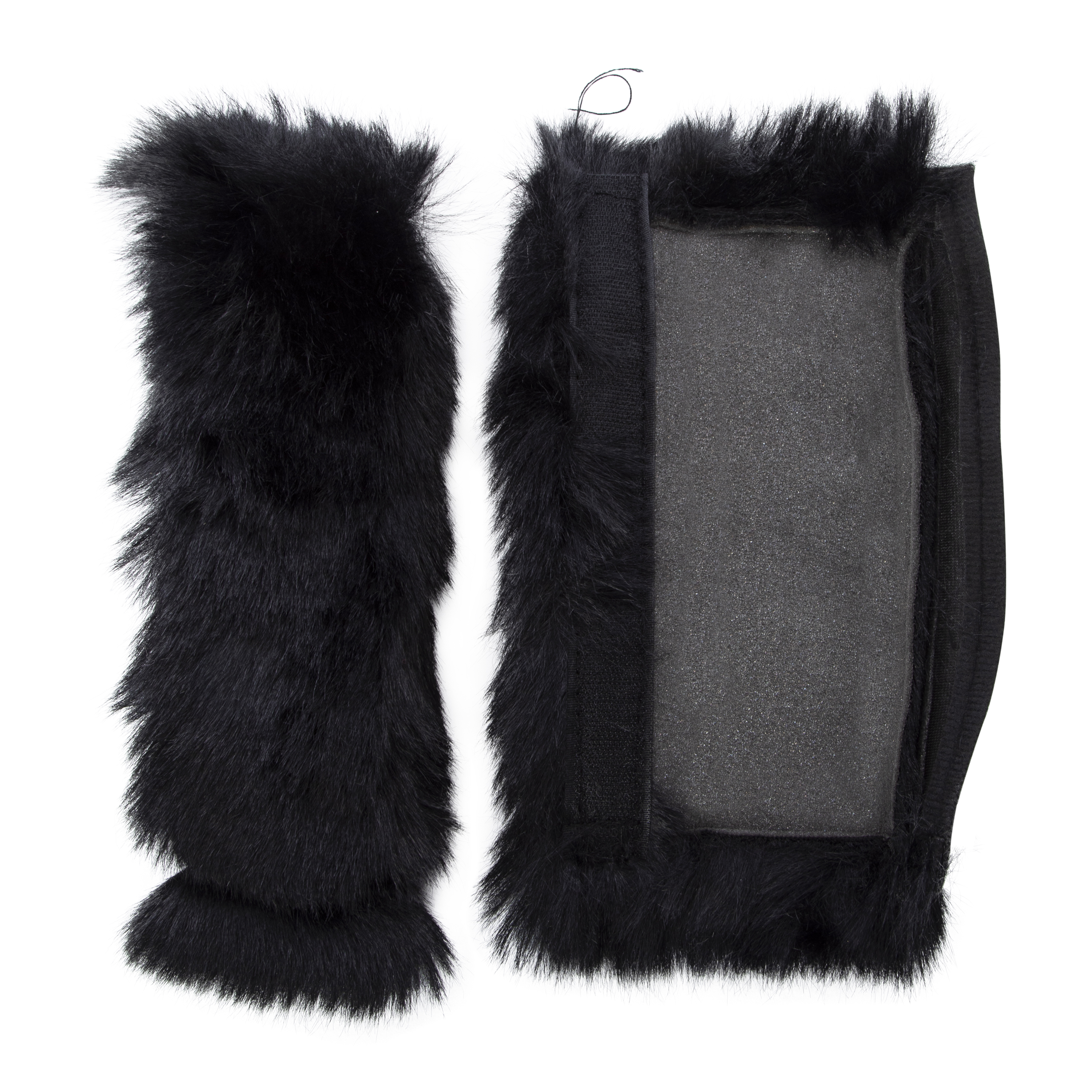 Faux Fur Seatbelts Cover 2-Pack