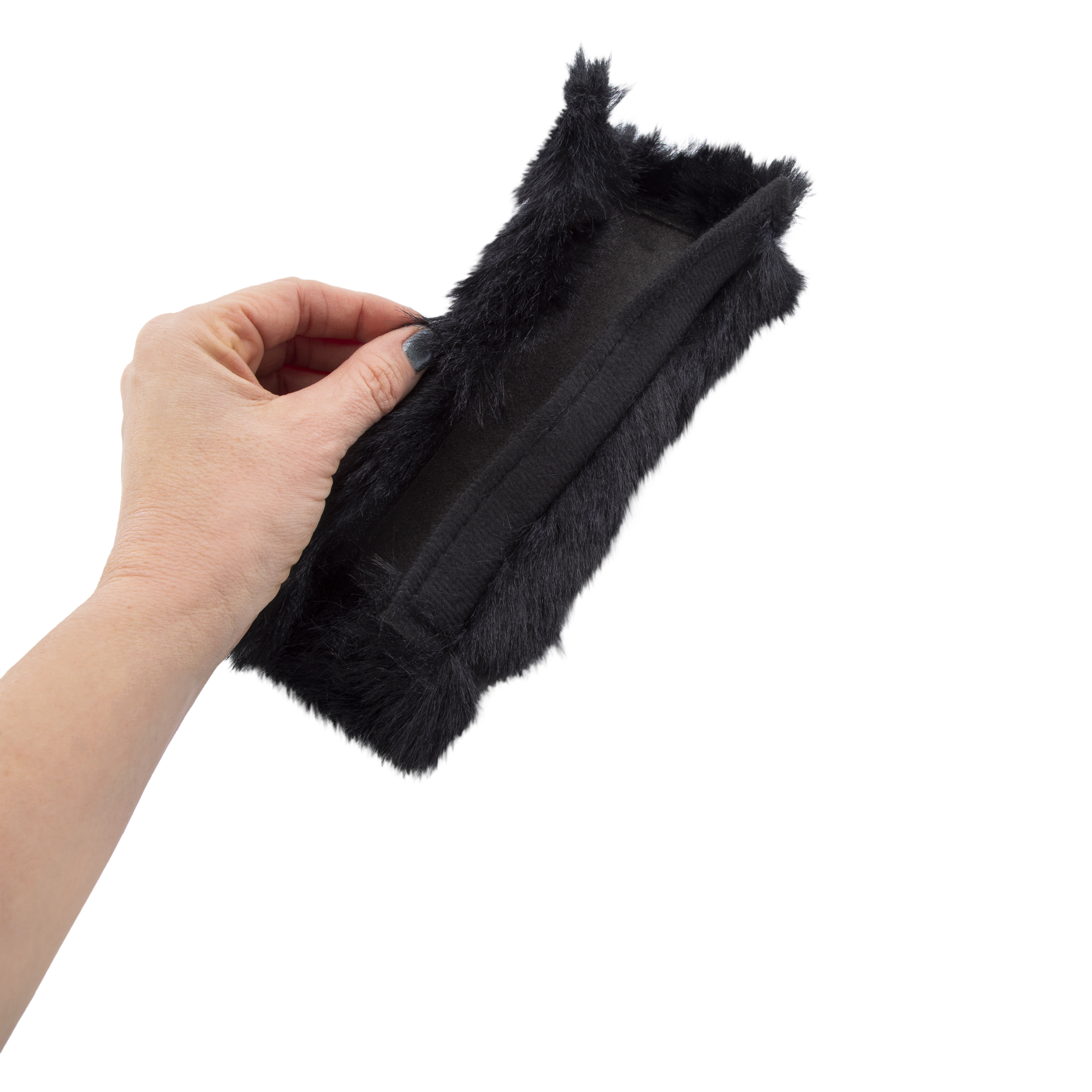 Faux Fur Seatbelts Cover 2-Pack