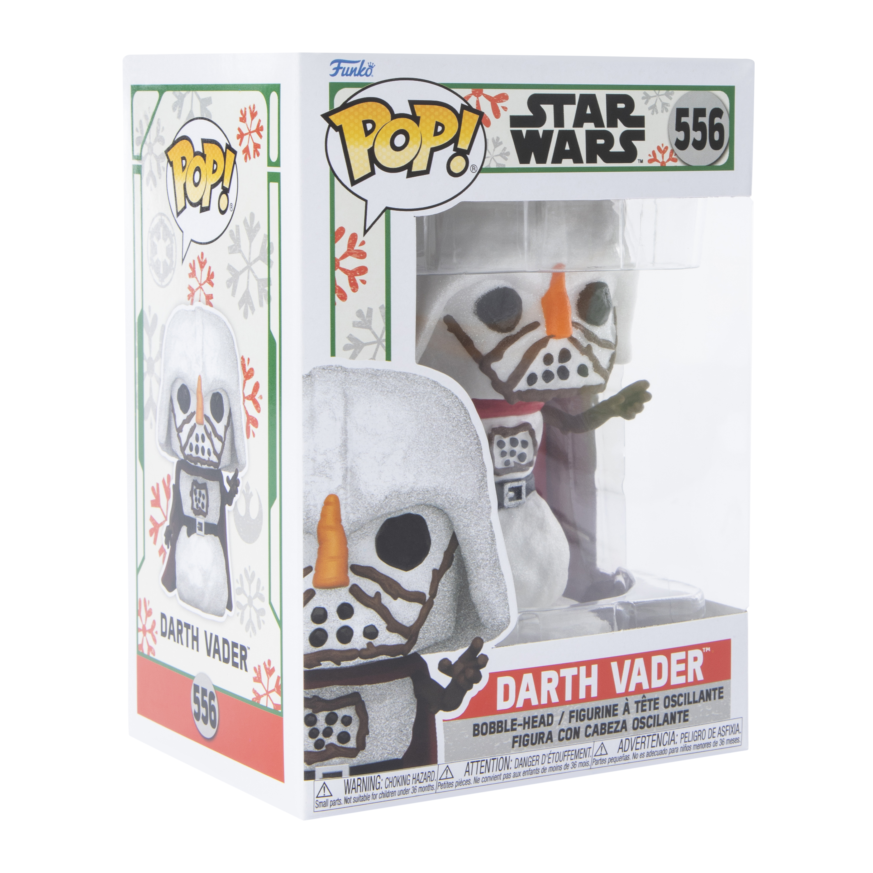 Funko Pop! Star Wars Darth Vader Snowman Bobble-Head Figure