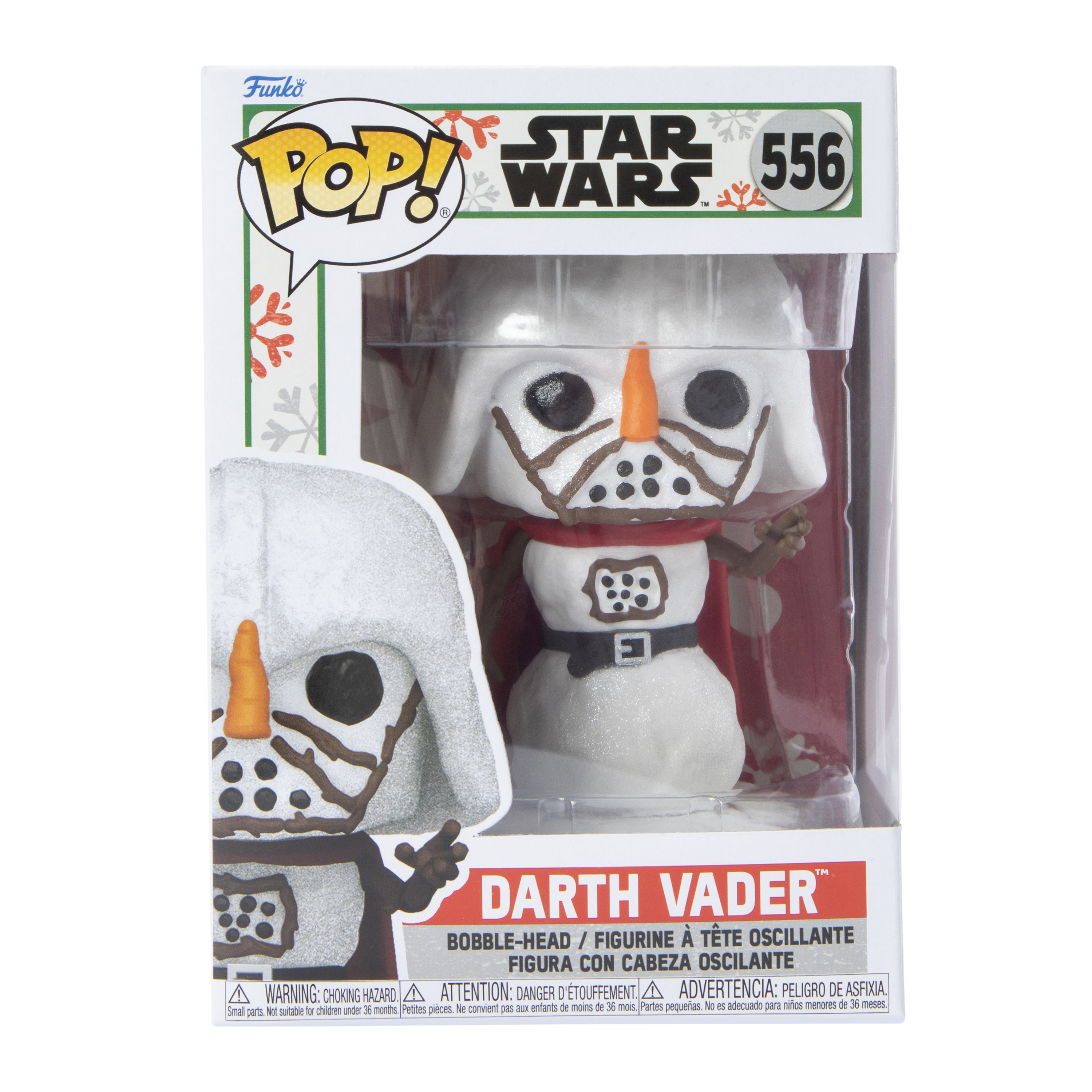 Funko Pop! Star Wars Darth Vader Snowman Bobble-Head Figure