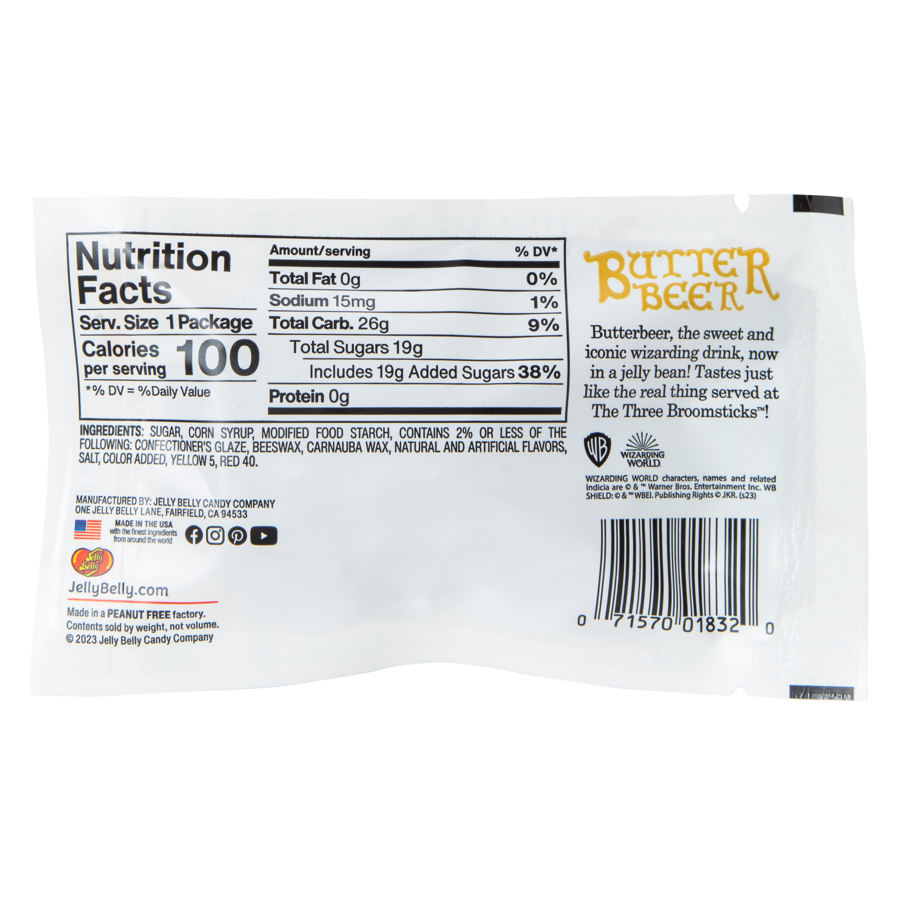 Harry Potter™ Butterbeer™ Jelly Beans Candy 1oz