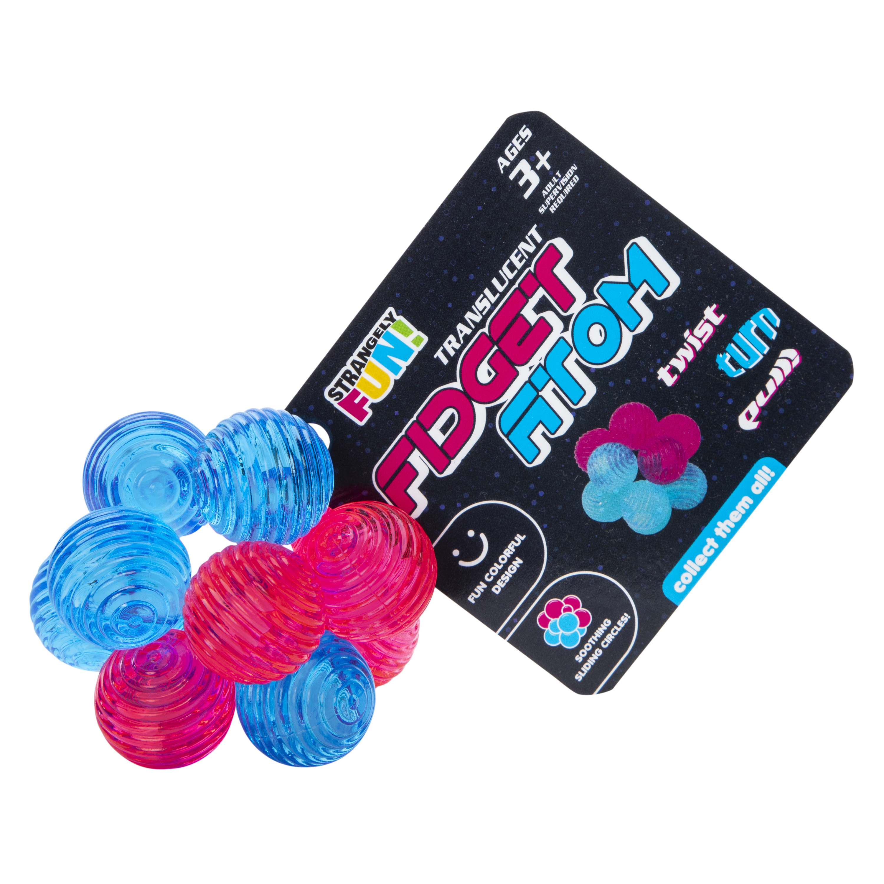 Translucent Atom Fidget Toy