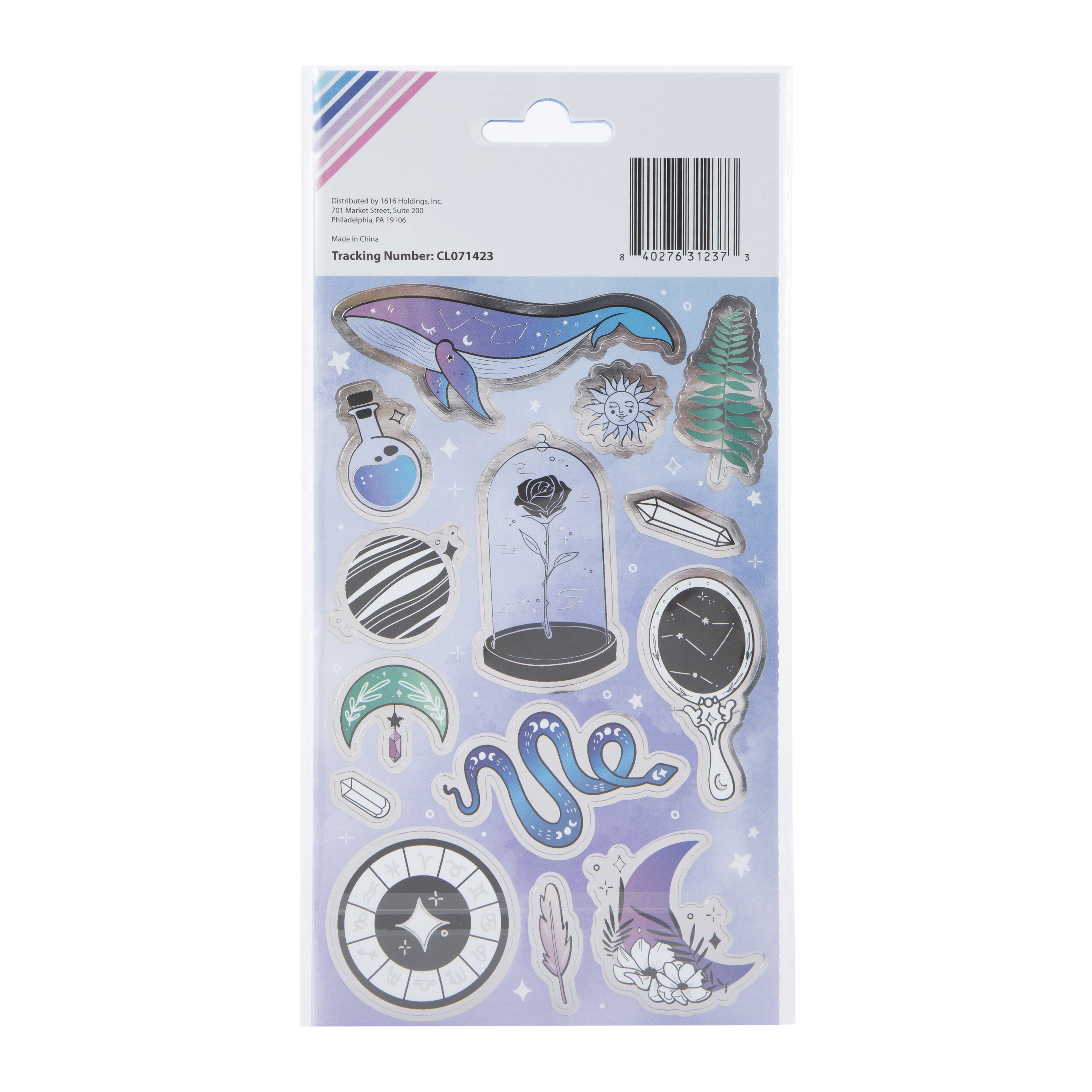 Assorted Stickers 4-Sheet Set