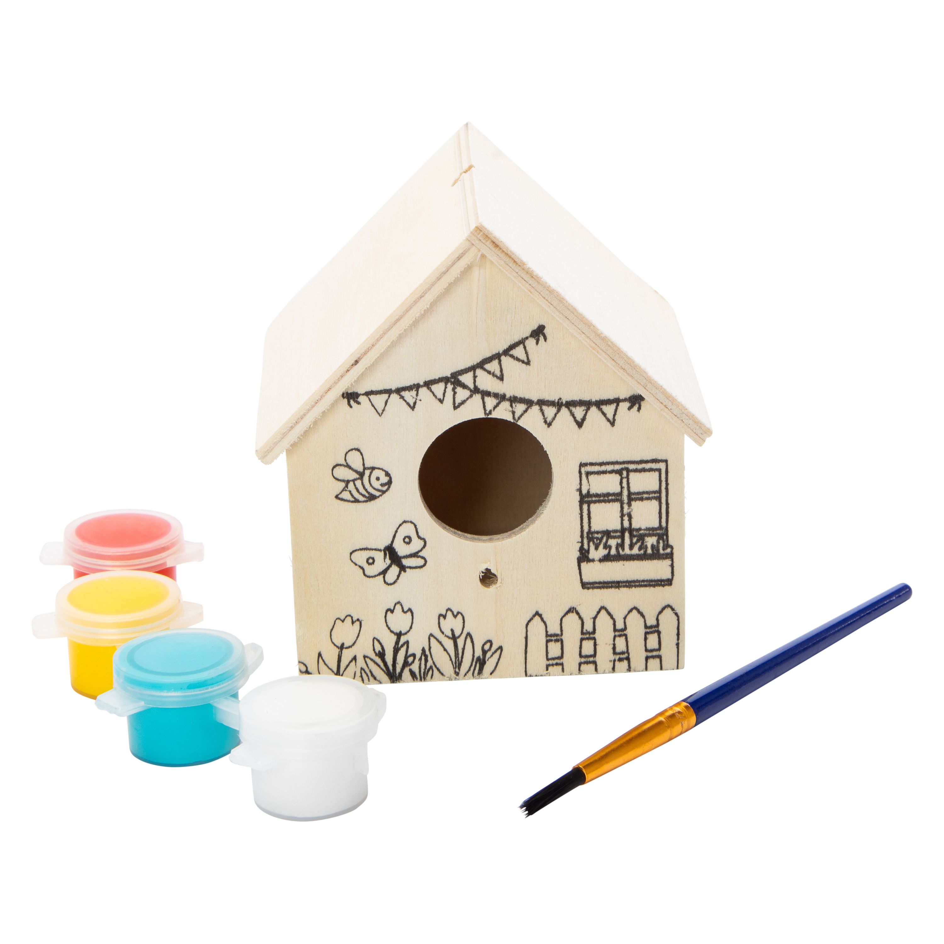 Paint Your Own Birdhouse Kit