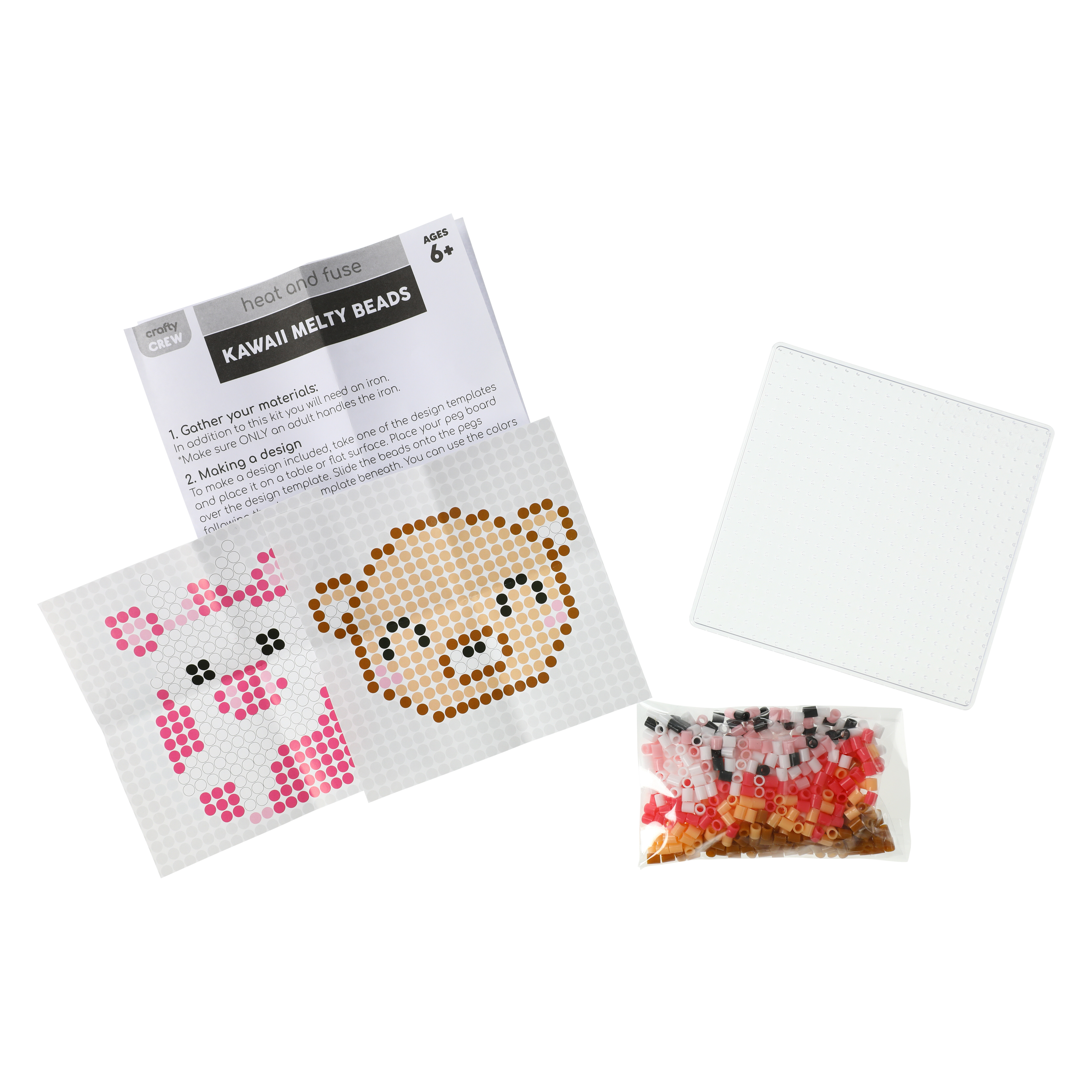 Heat And Fuse Melty Beads Craft 2-Pack