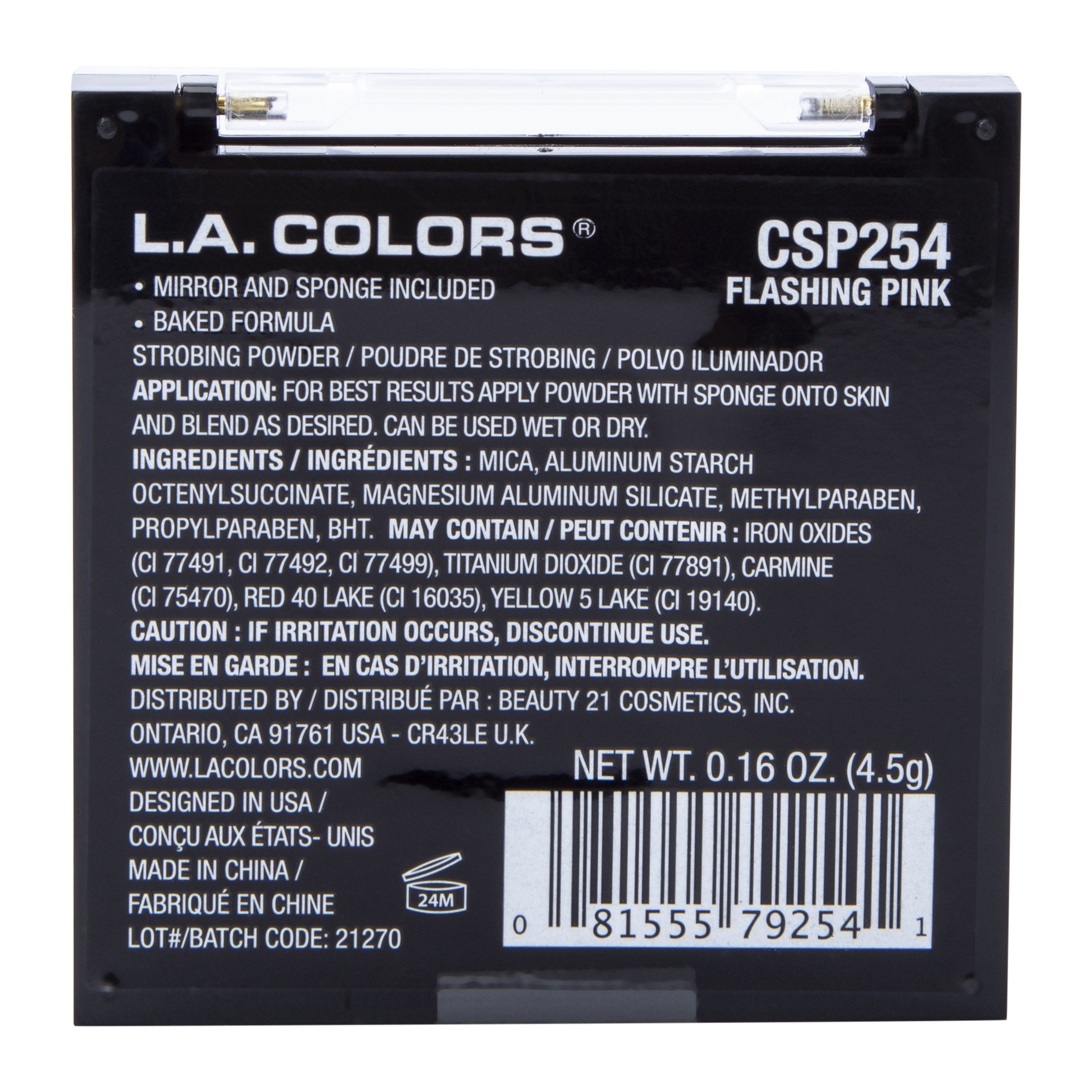 L.A. Colors® Strobing Illuminating Powder