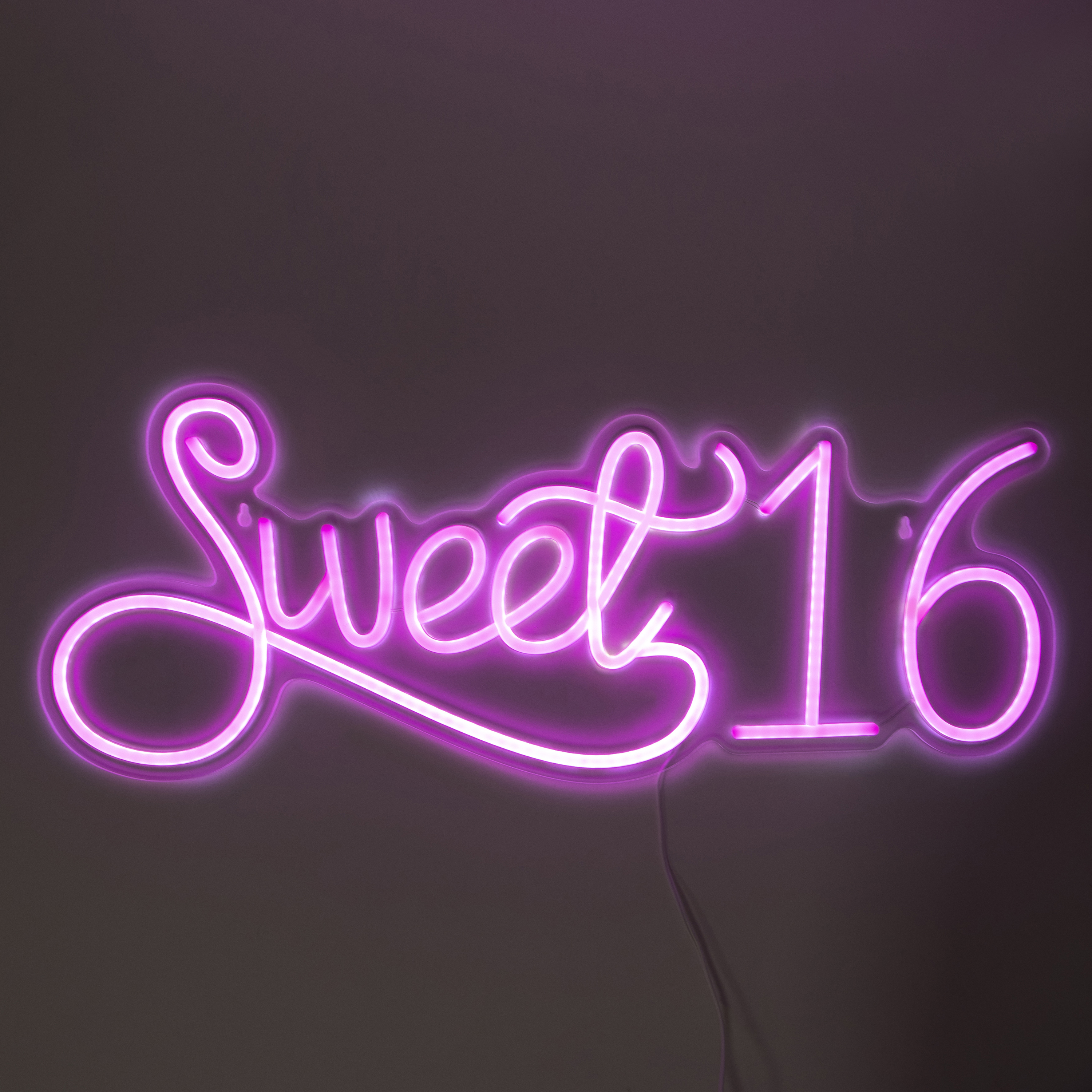Sweet 16 Neon LED Light 24in x 9.4in