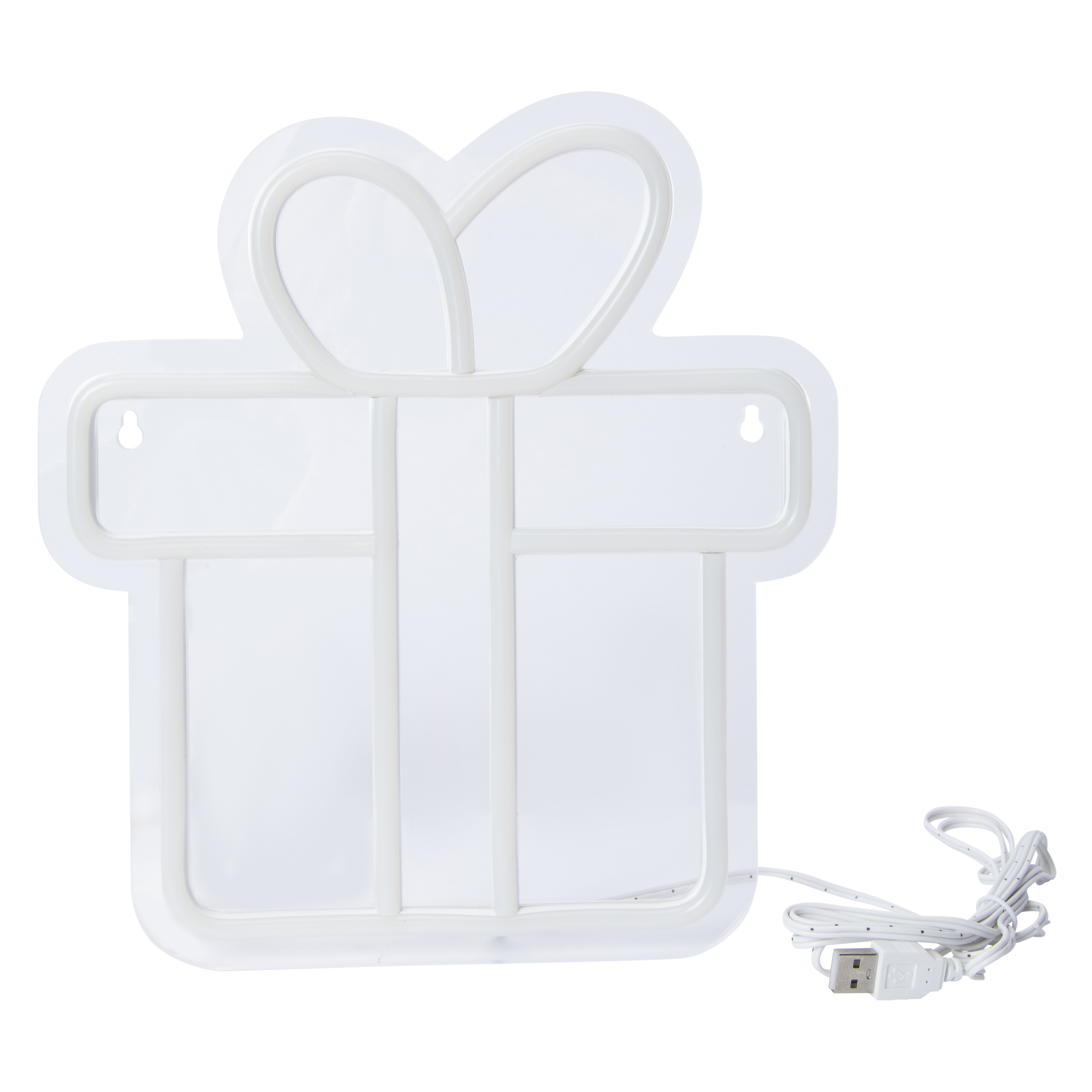 Present Neon LED Light 9.4in x 10.2in