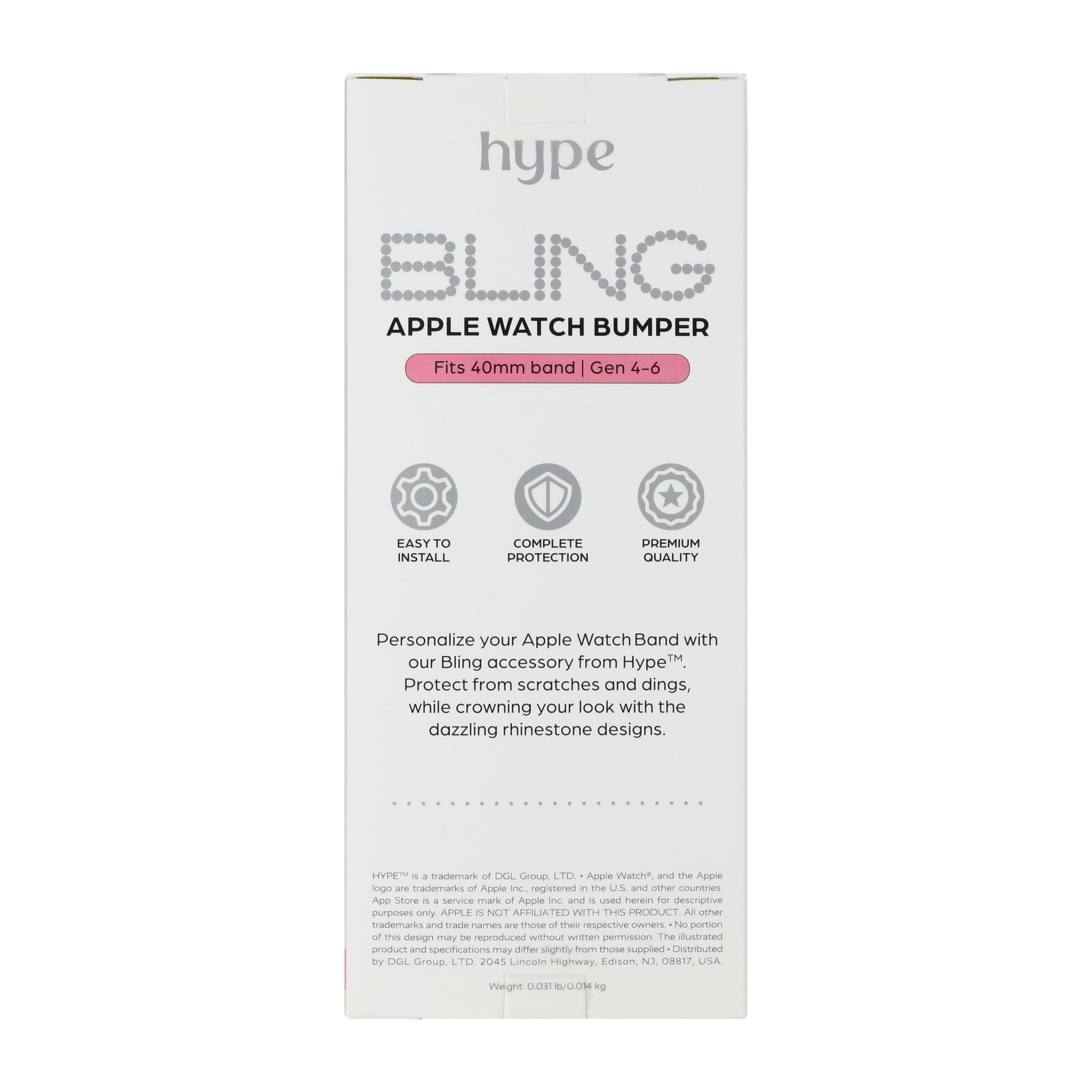 Bling Apple Watch® Gen 4-6 Bumper