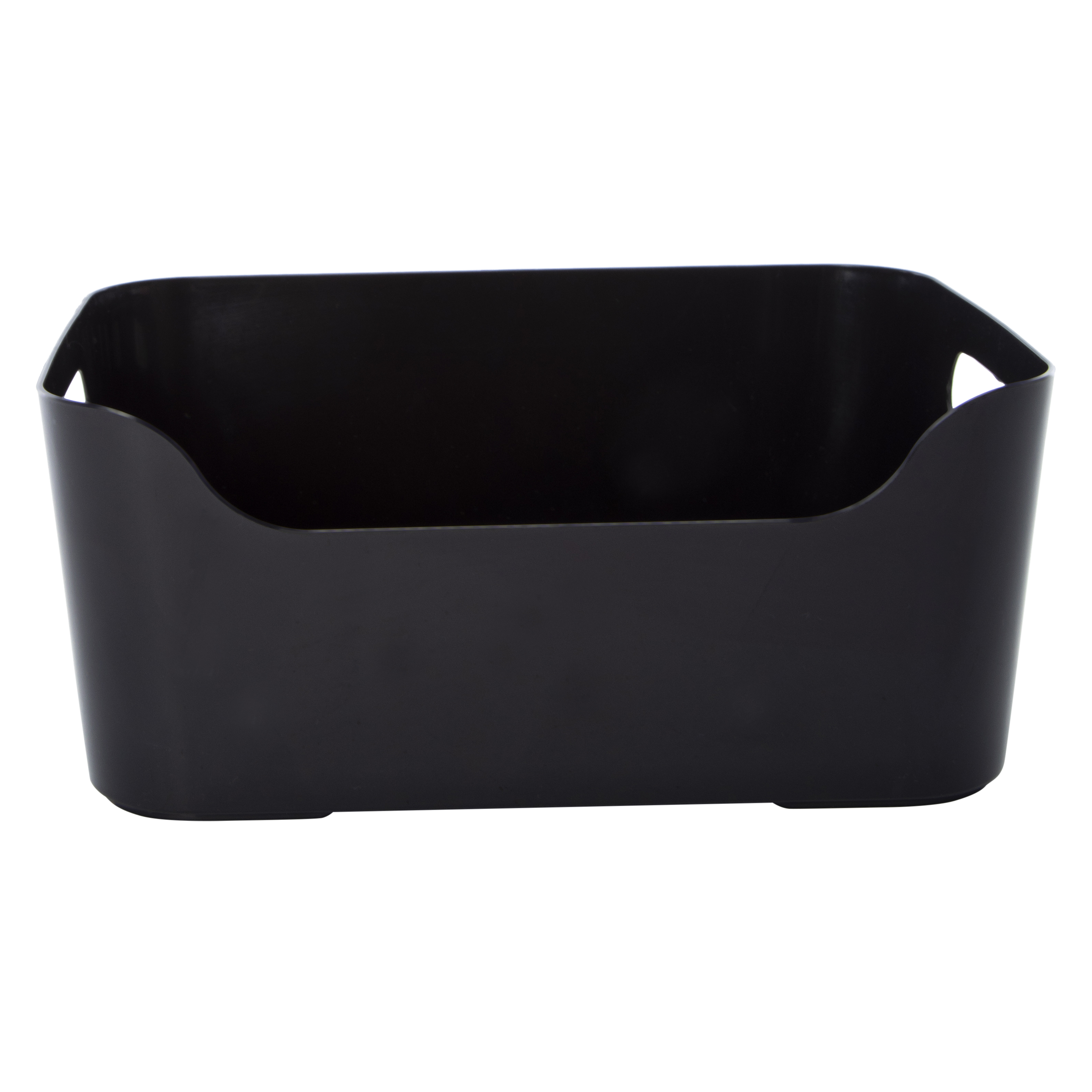 Medium Plastic Storage Bin 9.4in x 6.6in