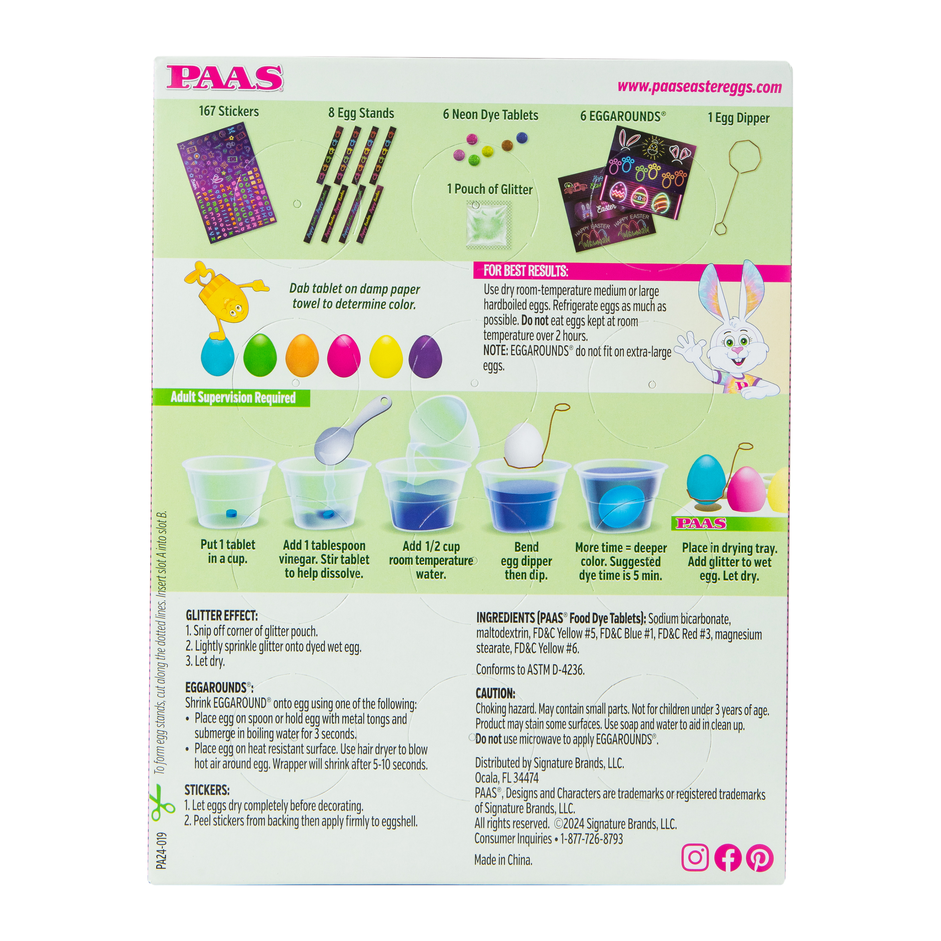 PAAS® Neon Egg Decorating Kit