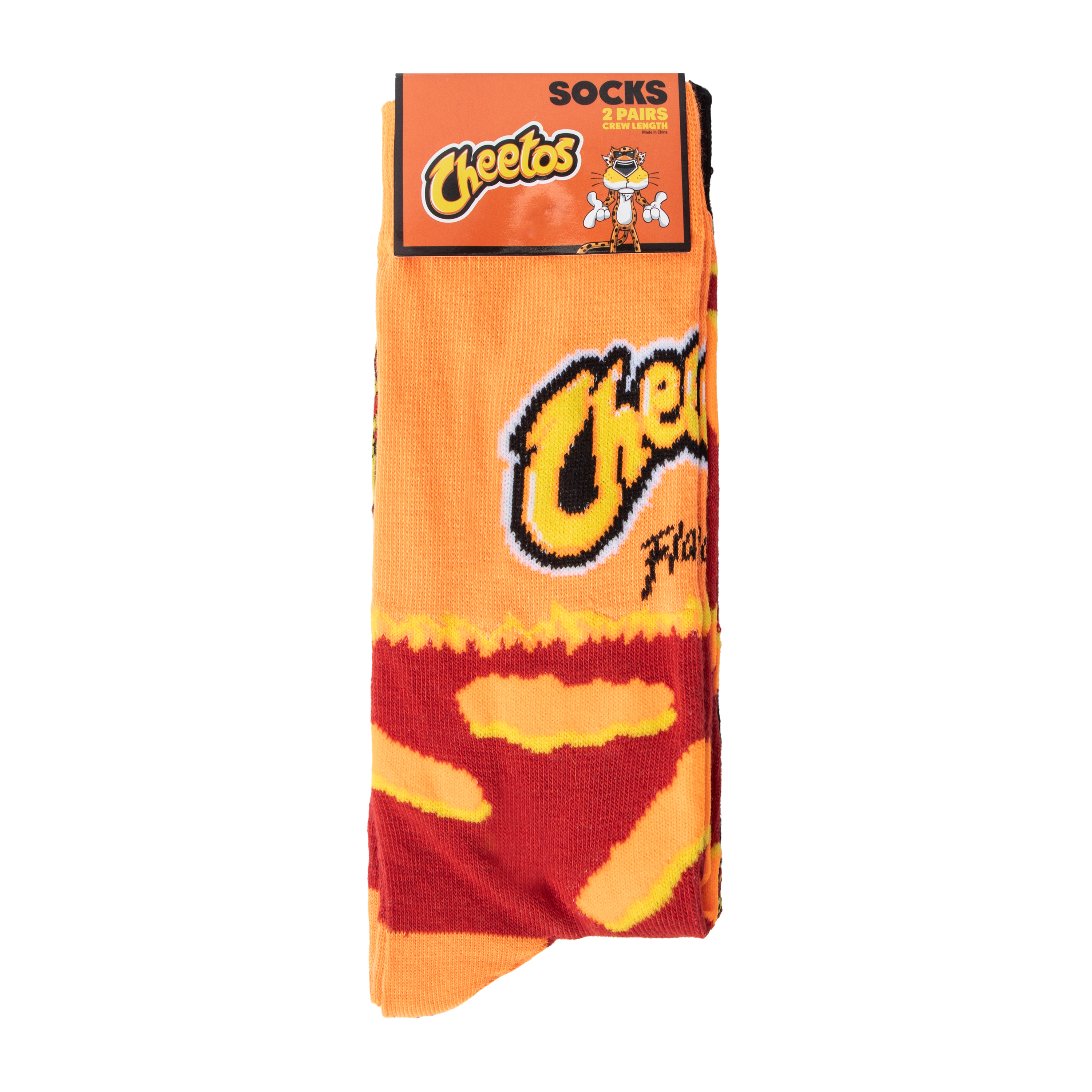 Cheetos® Crew Length Socks 2-Pairs