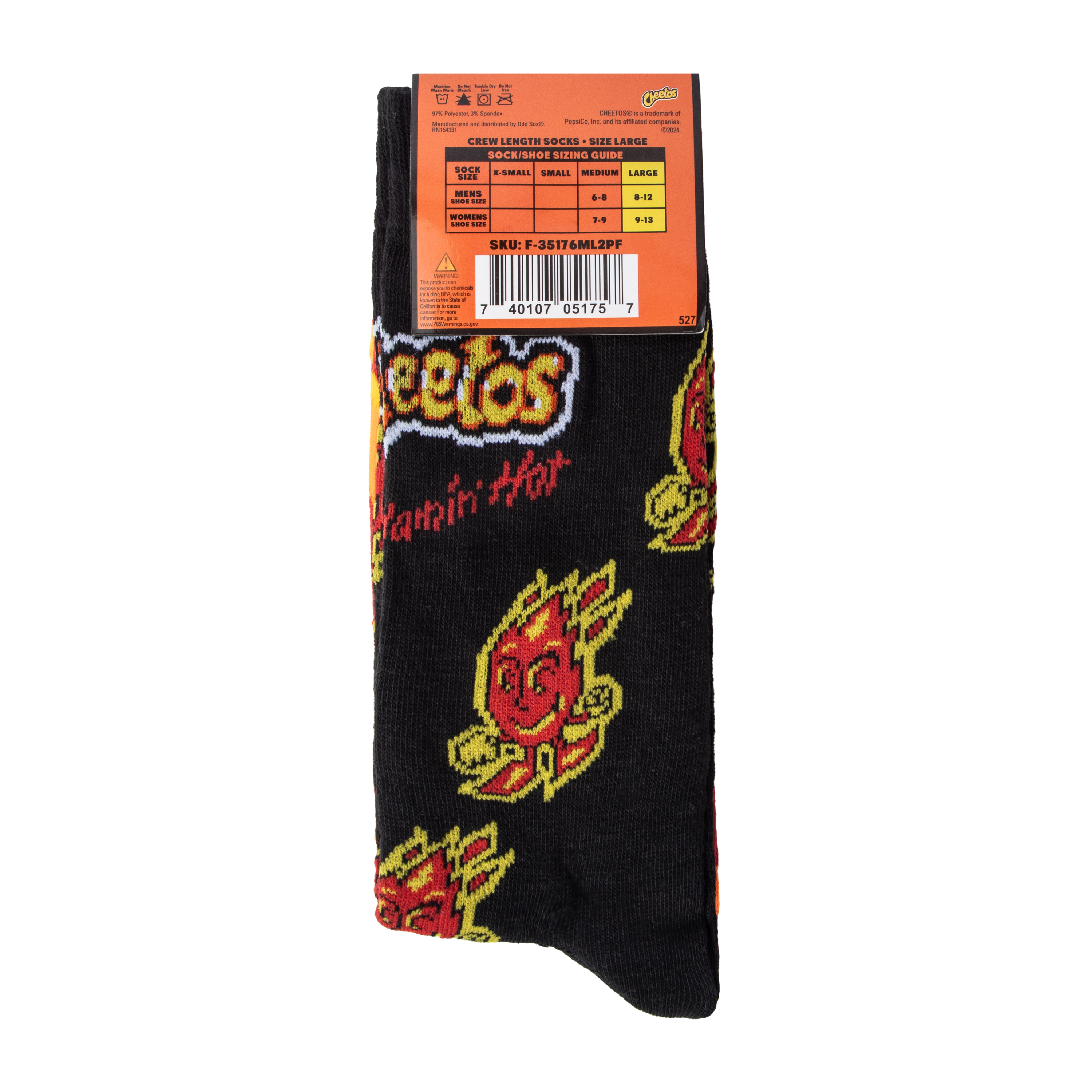 Cheetos® Crew Length Socks 2-Pairs