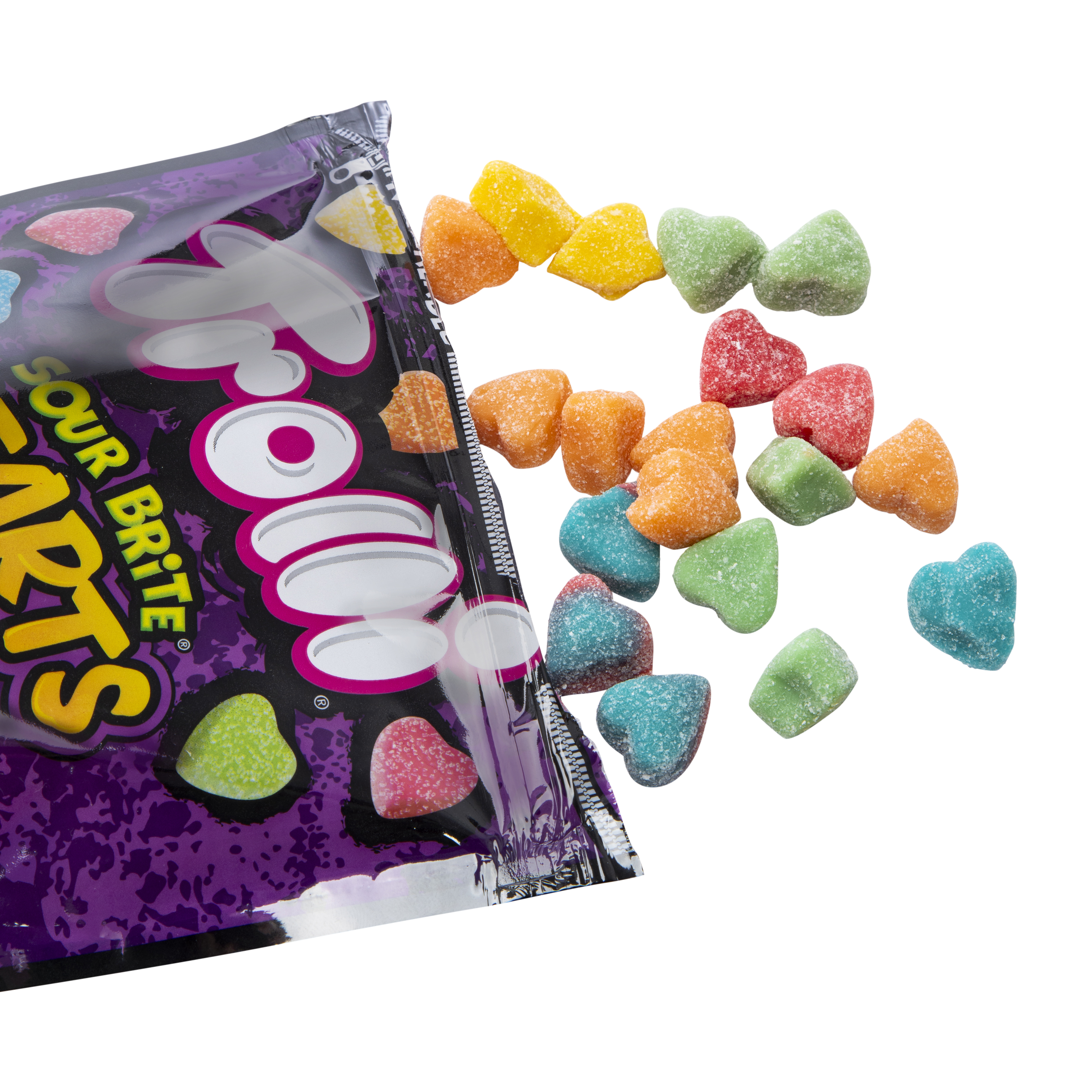 Trolli® Sour Brite Hearts 10oz Candy Bag