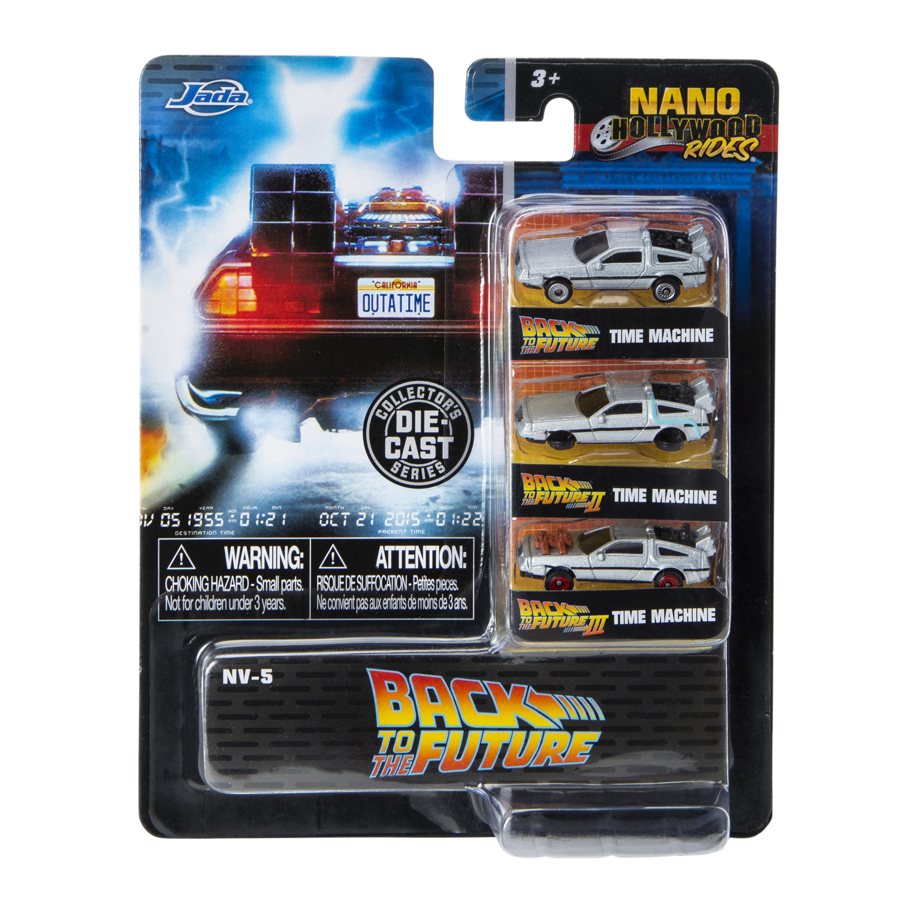 Nano Hollywood Rides® Die-Cast Model Cars 3-Pack (Styles May Vary)