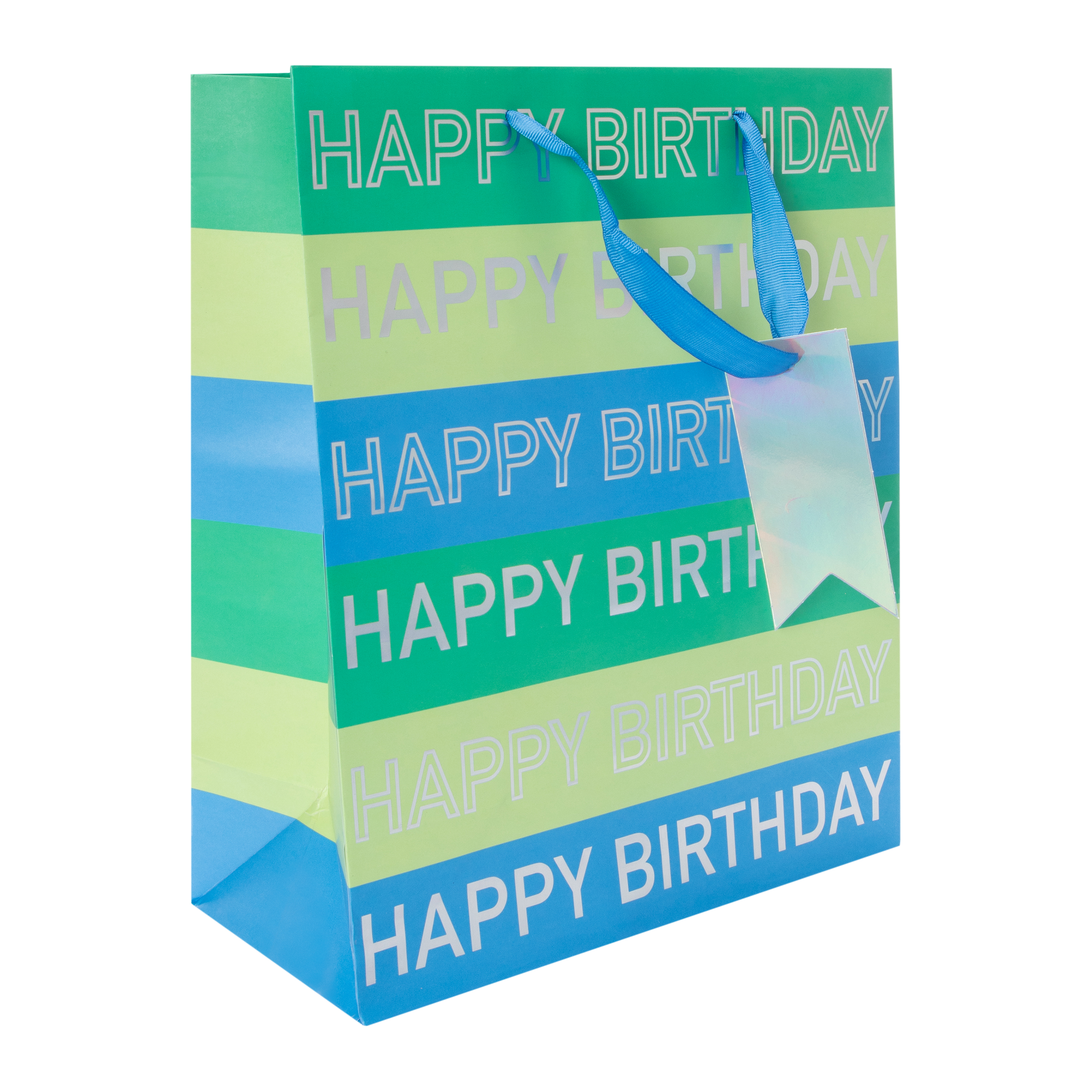 Large Printed Gift Bag 10.375in x 12.75in