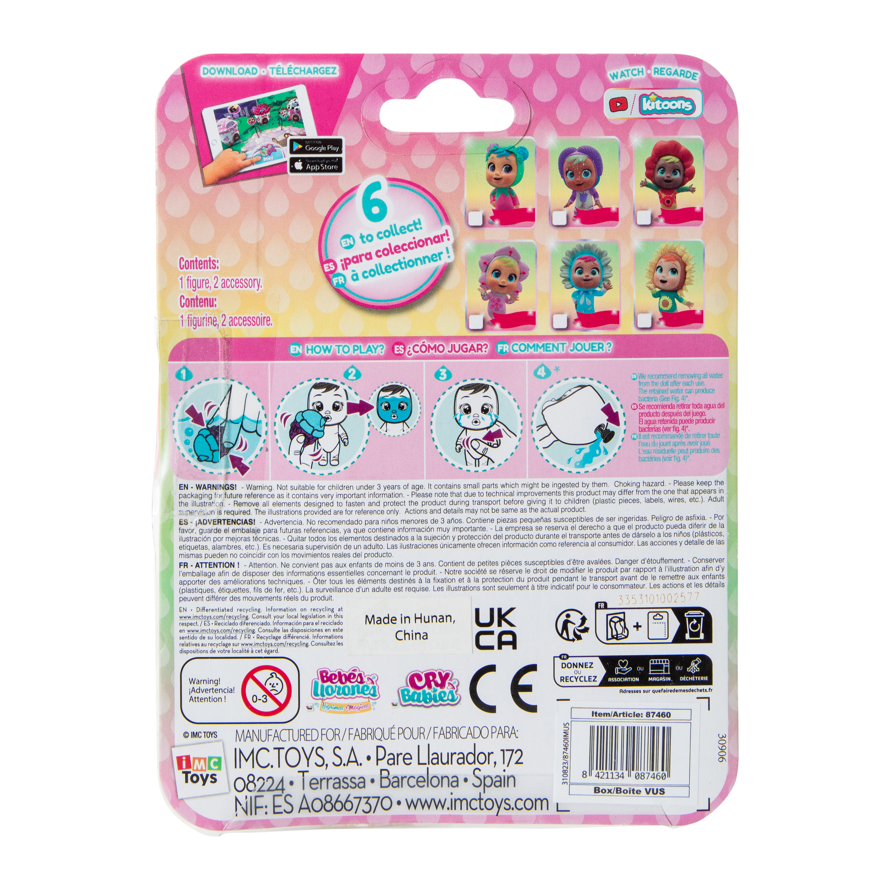 Cry Babies Magic Tears™ Happy Flowers Doll