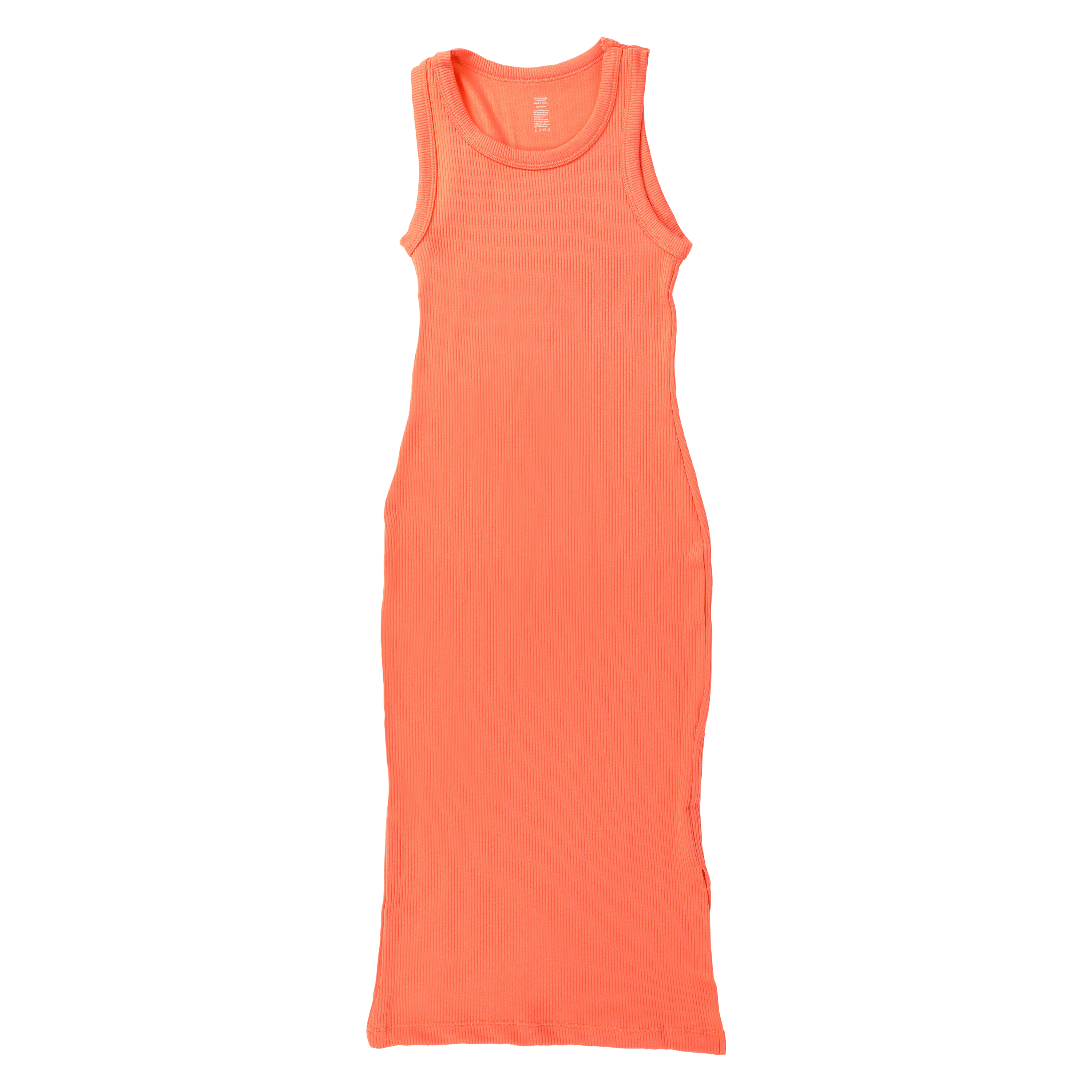 Seamless Ribbed Midi Dress