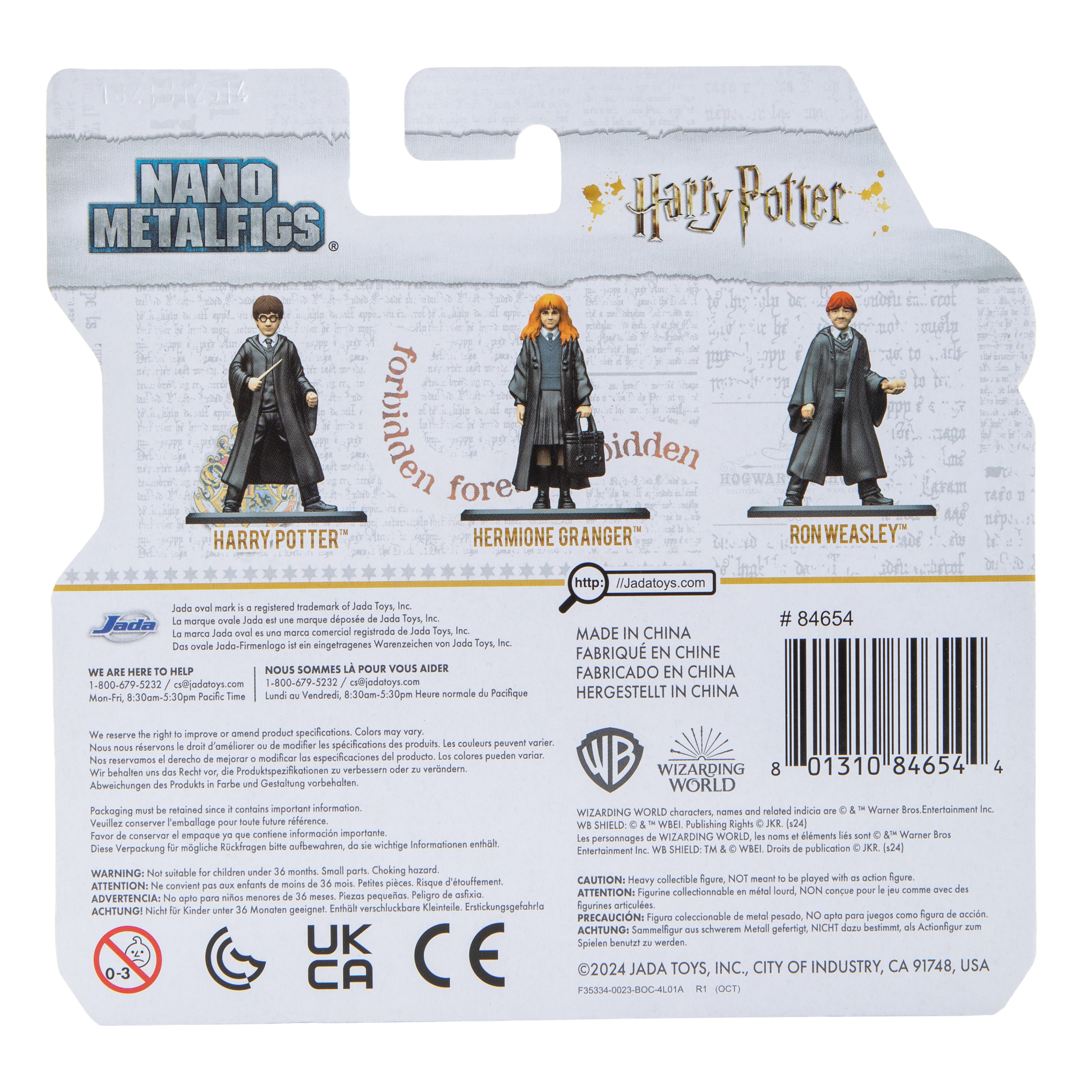 Harry Potter™ Nano Metalfigs® Figures 3-Pack