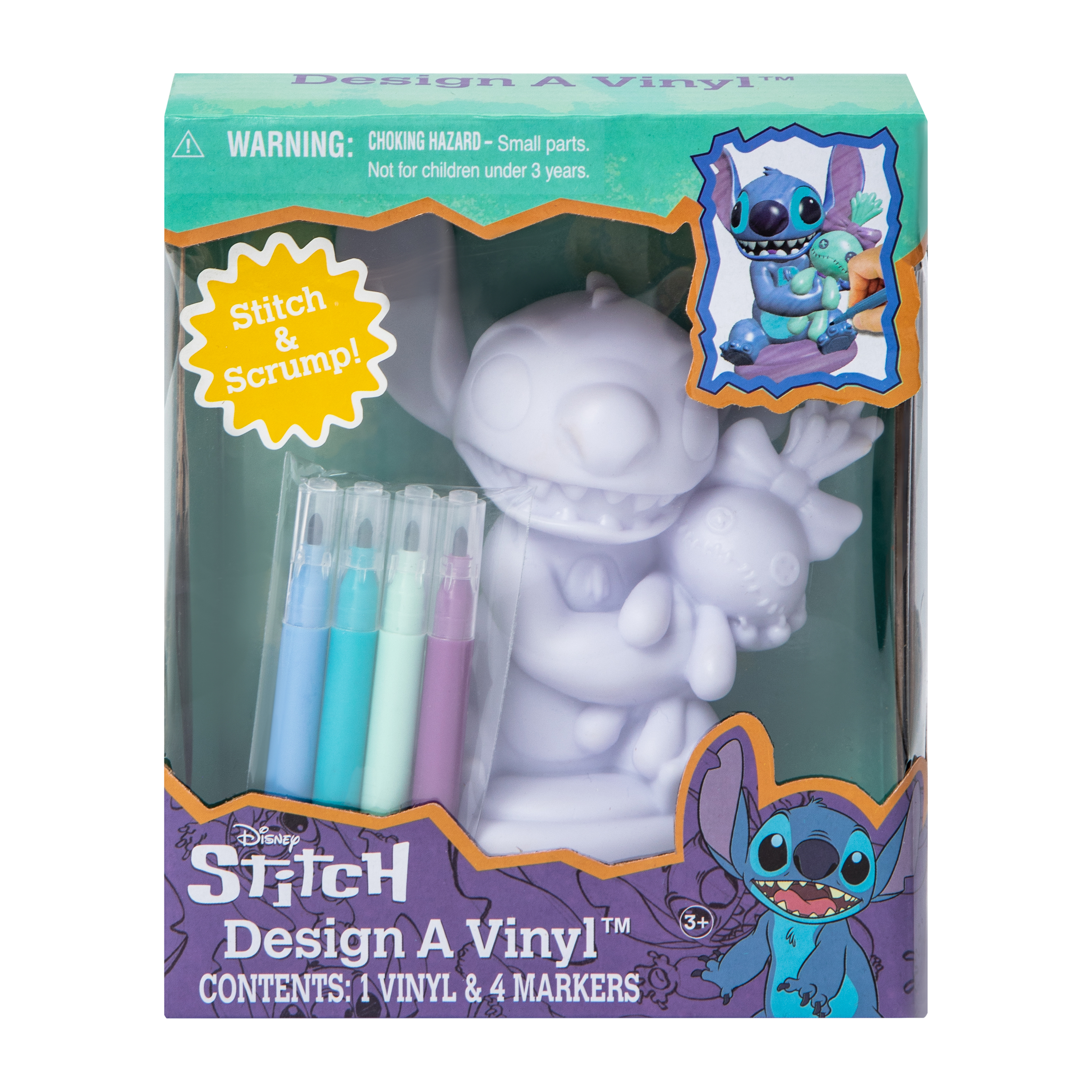 Disney Stitch & Scrump Design A Vinyl