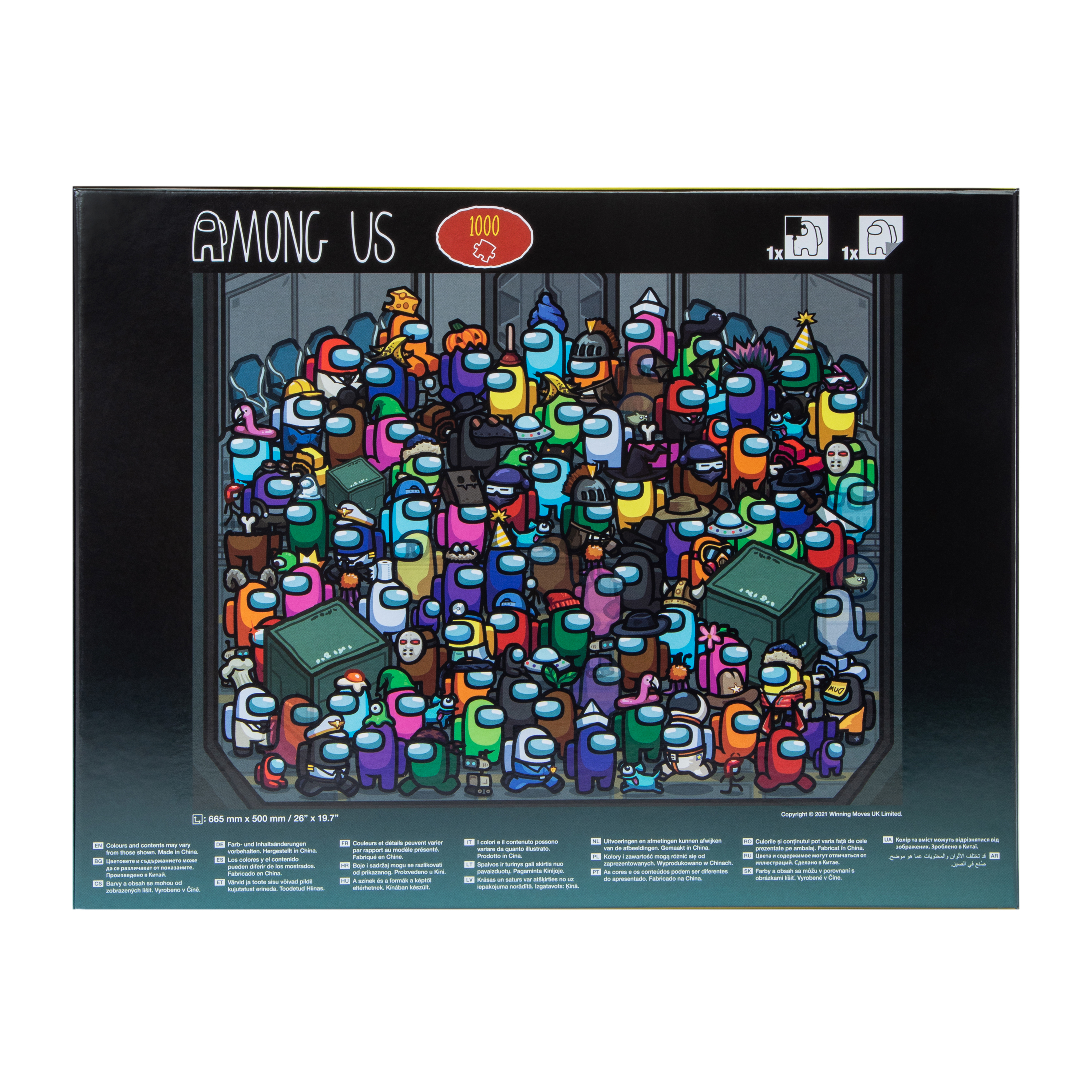 Among Us Puzzle 1000-Pieces