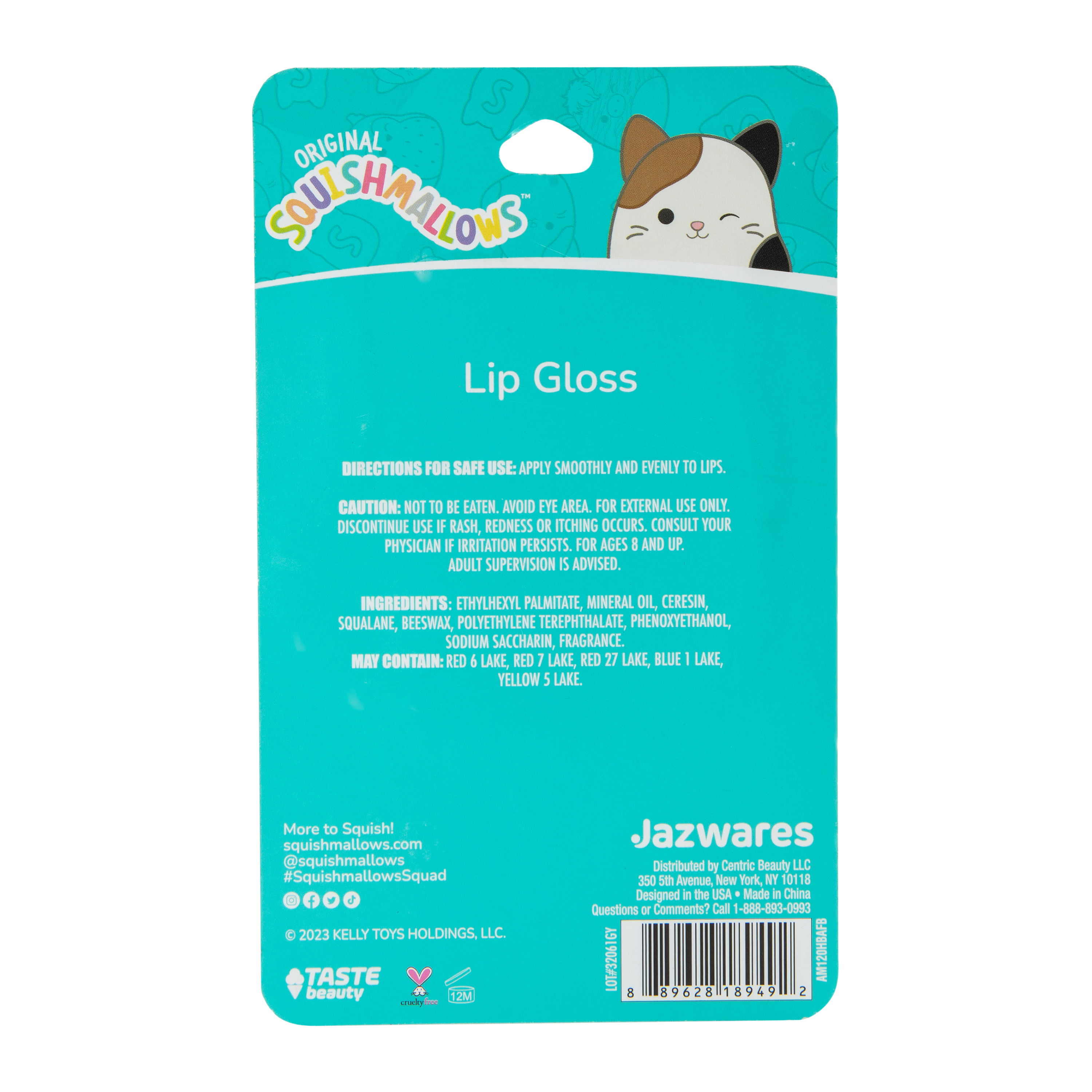 Squishmallows™ Squishy Shaped Lip Balm