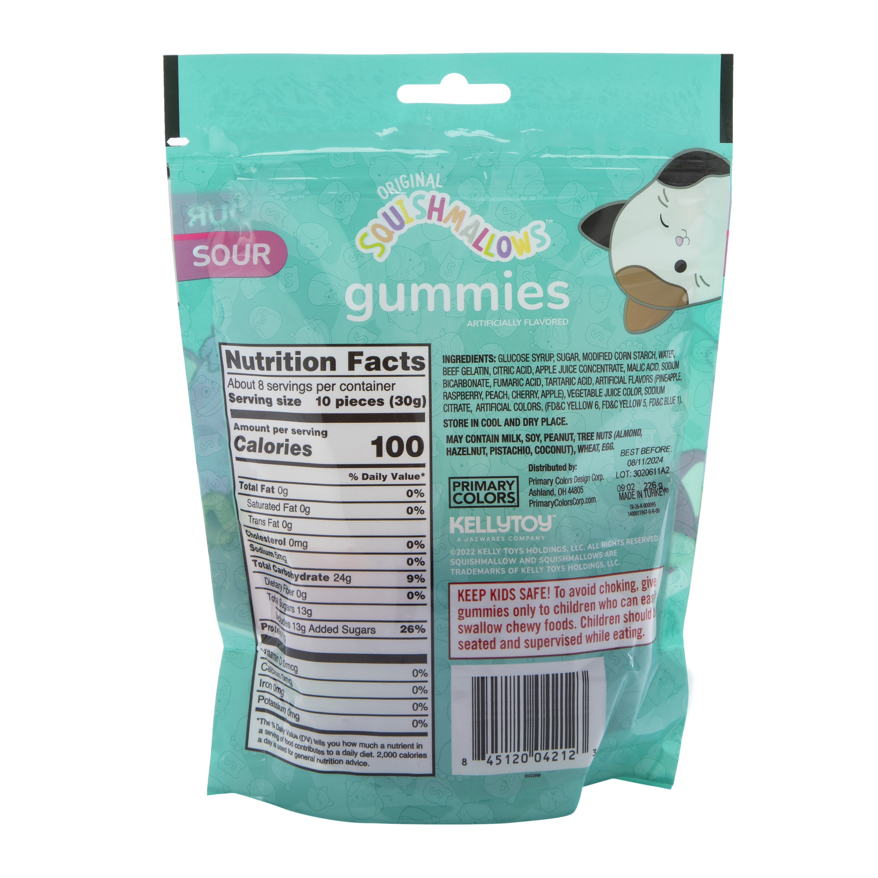 Squishmallows™ Sour Gummies 8oz