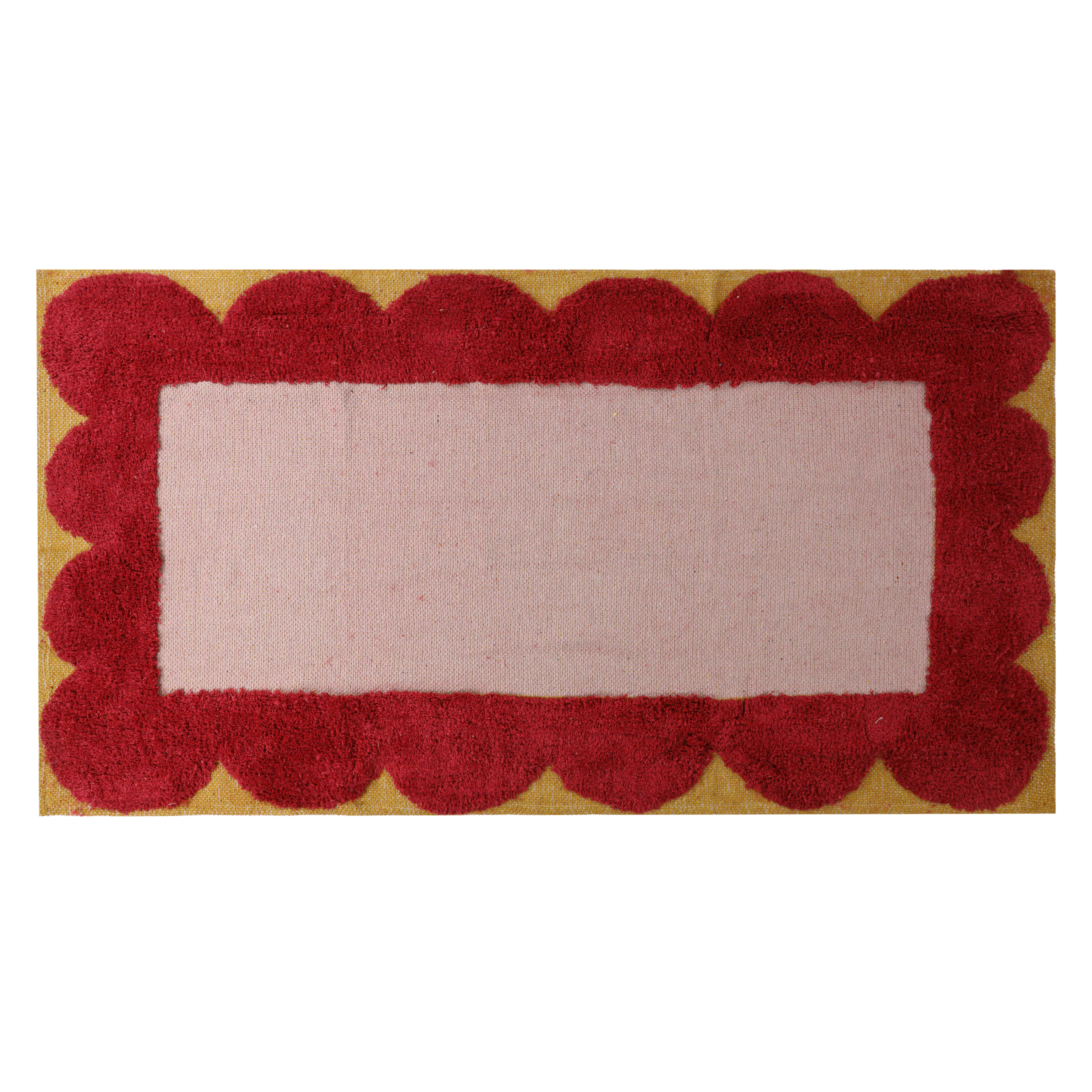 Cotton Printed Tufted Rug 30in x 50in