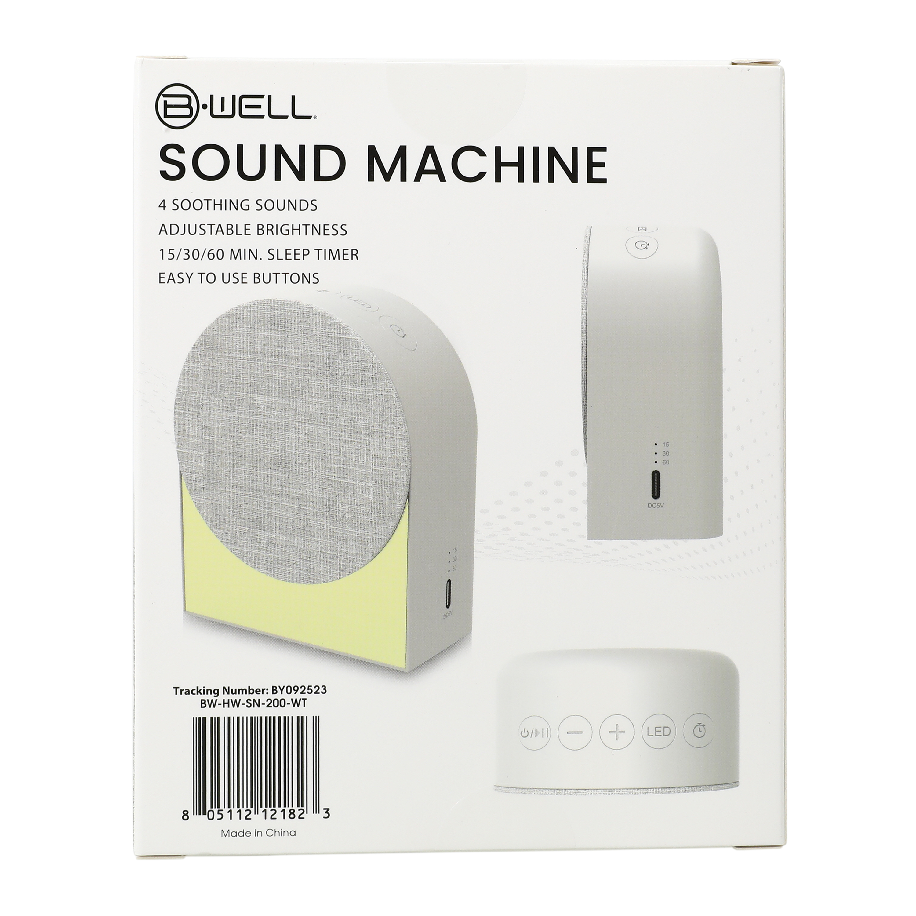 B.Well® Sound Machine