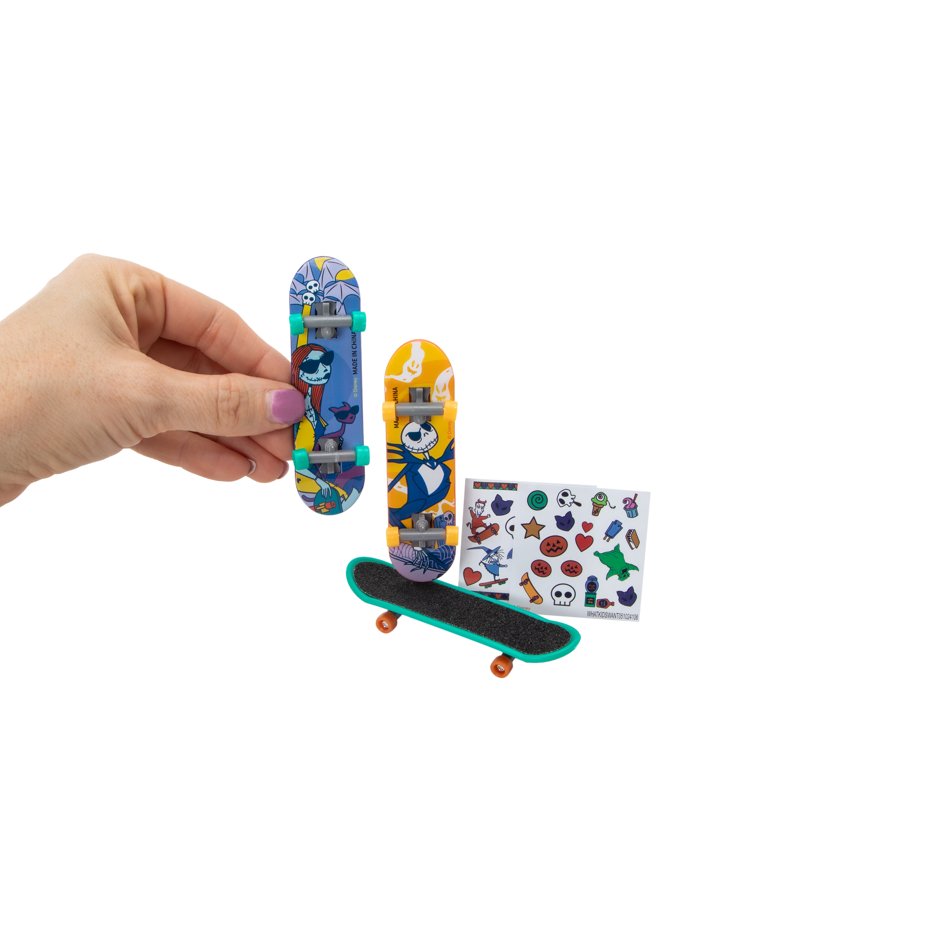 Disney Tim Burton's The Nightmare Before Christmas Fingerboards 3-Pack