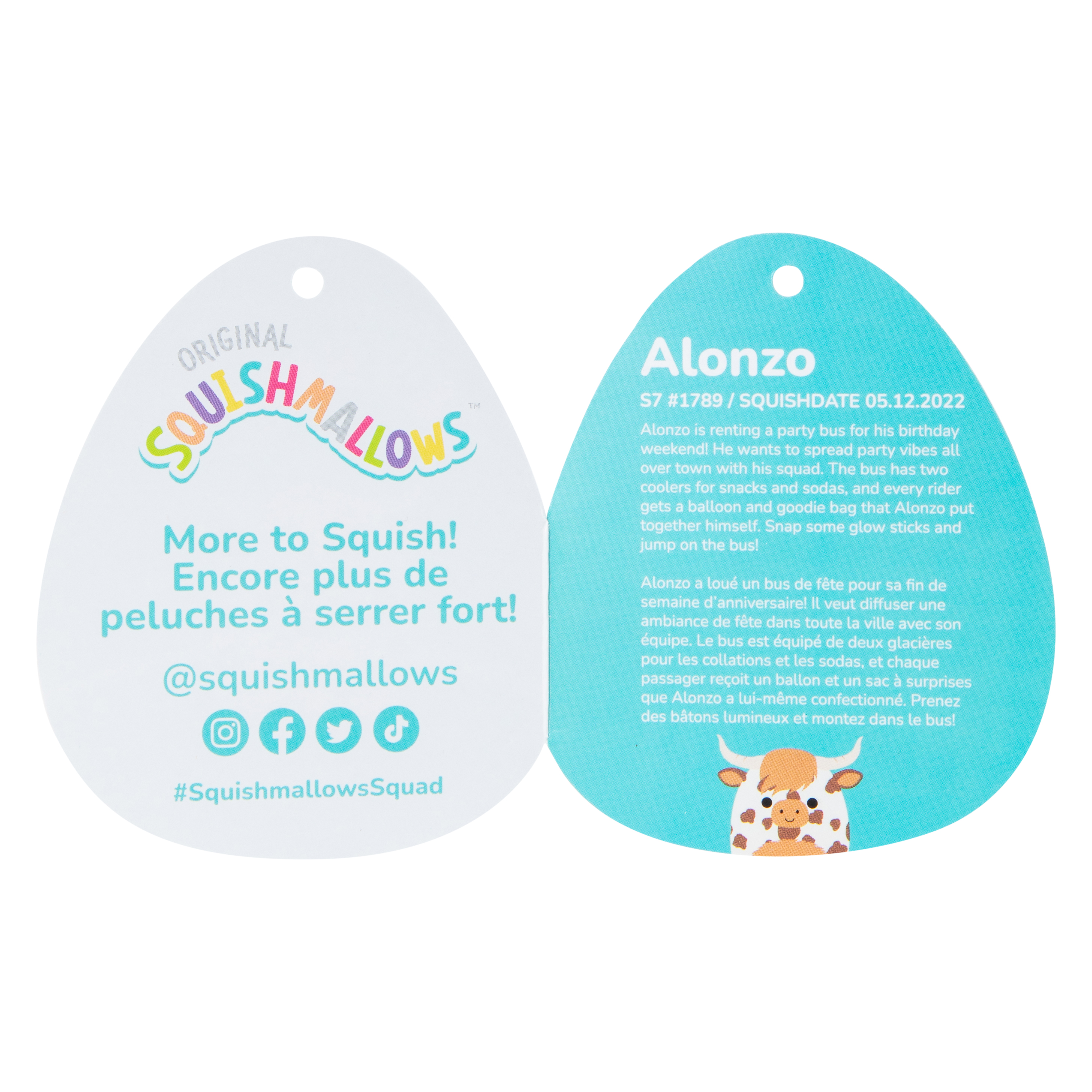 Squishmallows™ Spring Squad 7.5in